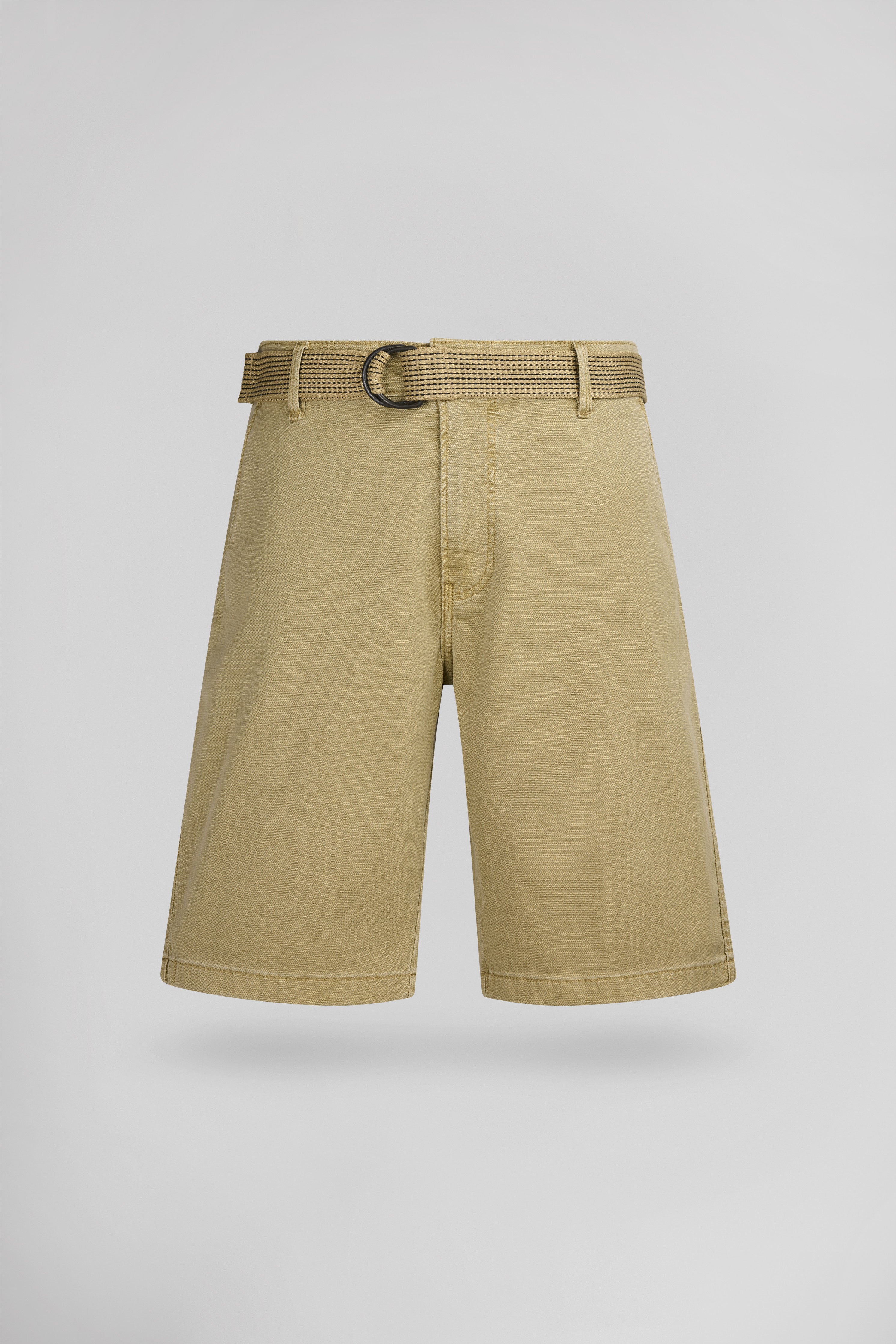 Teddy Smith Staton Chino short beige ceinture amovible