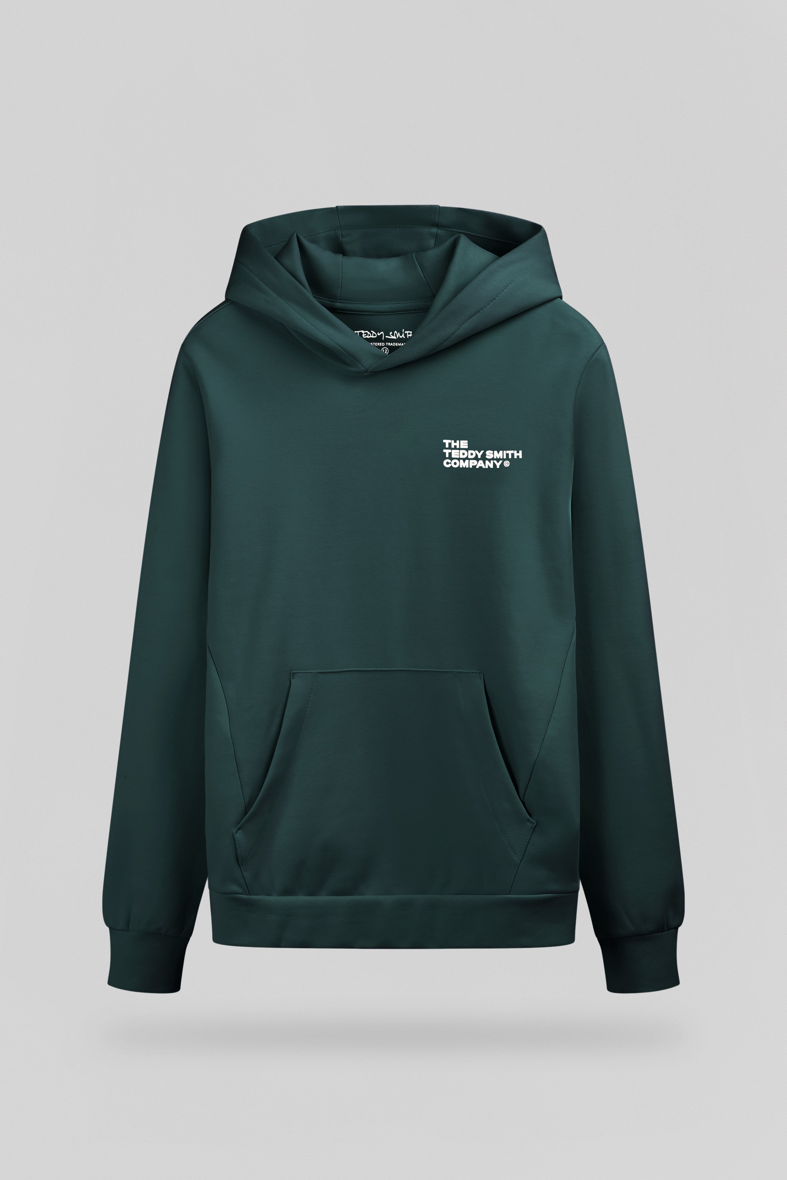 Teddy Smith S-Company Hoody sweat garçon vert pin logo