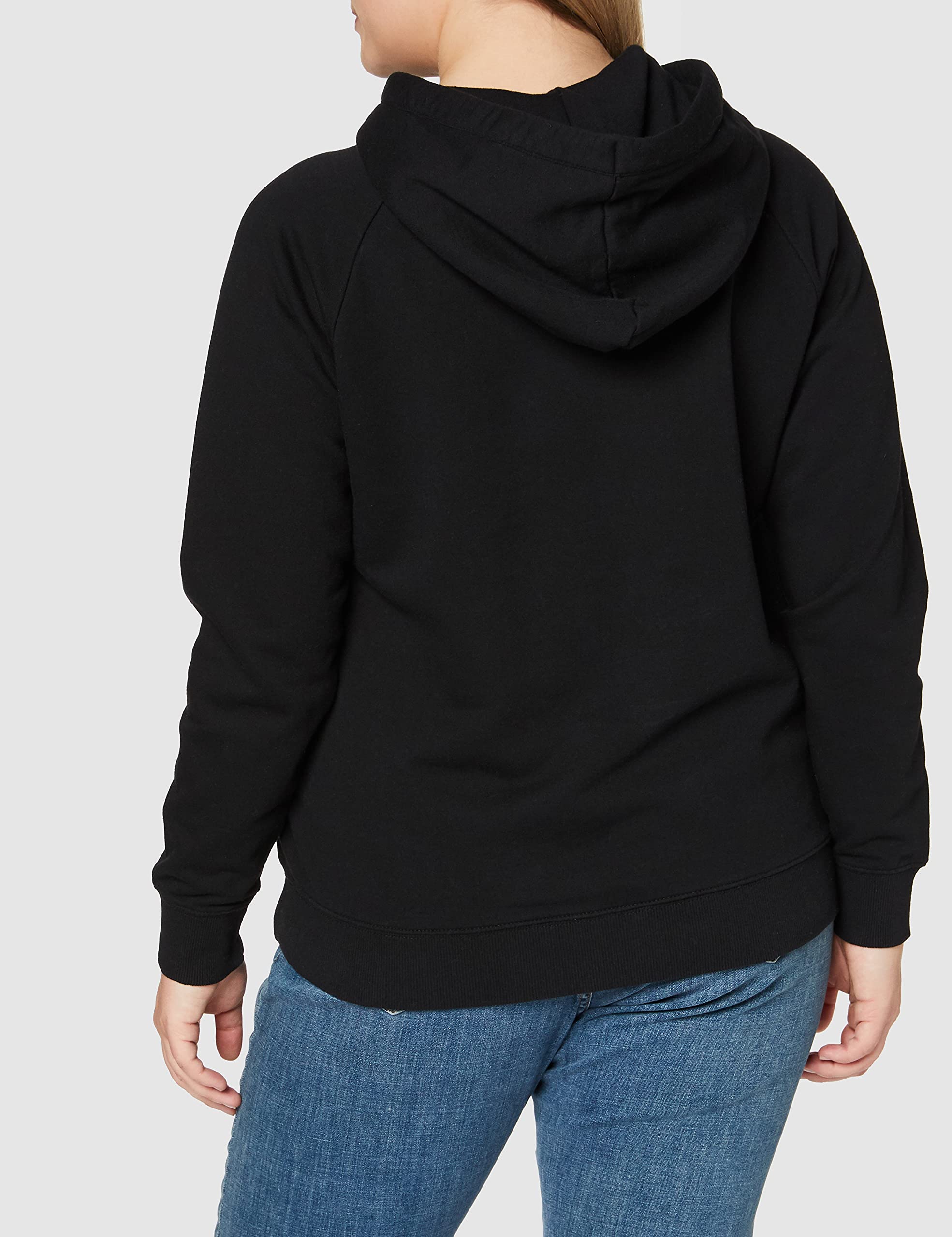 Lee Hoodie sweat à capuche femme noir manches longues