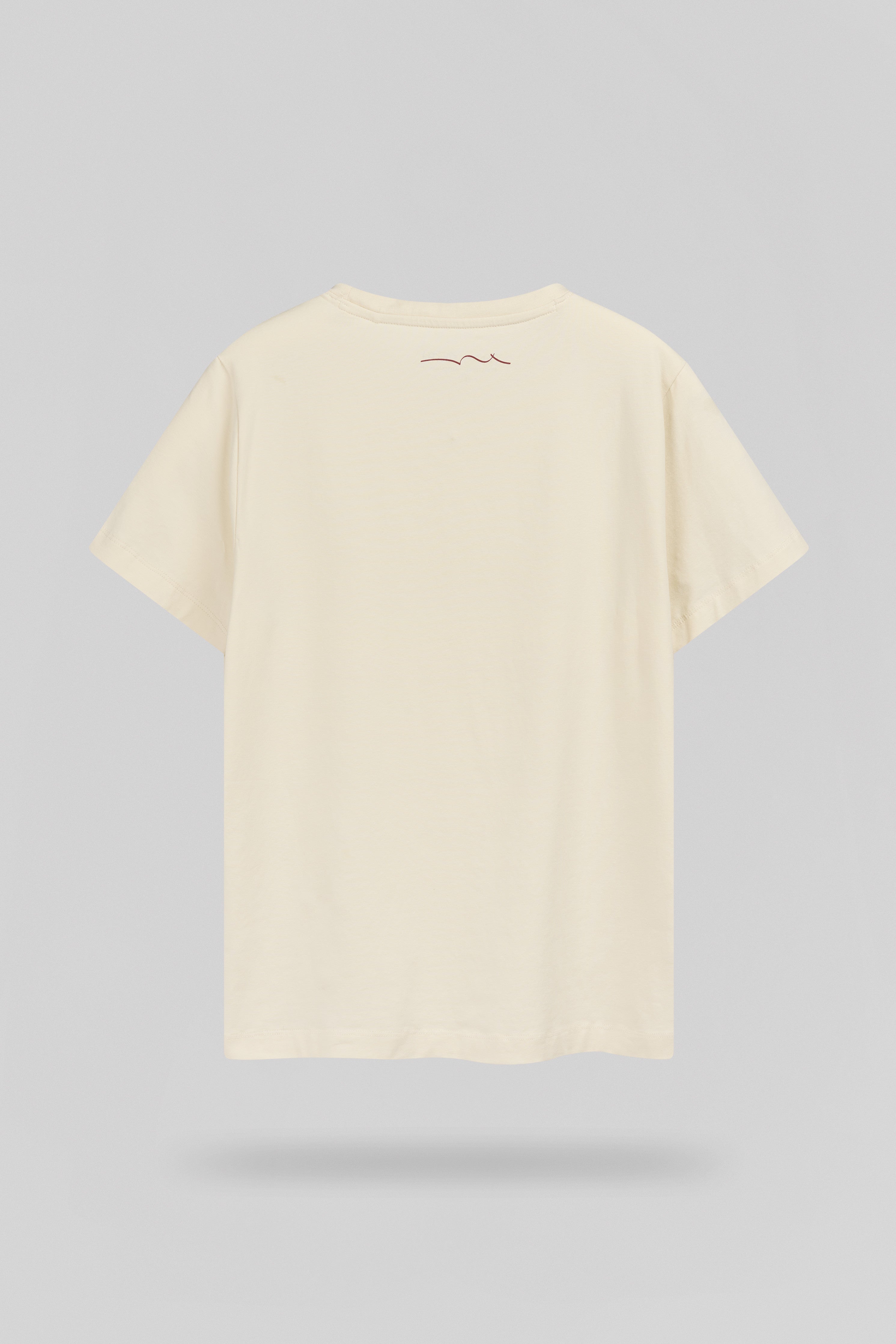 Teddy Smith T-Company t-shirt cream ajusté garçon