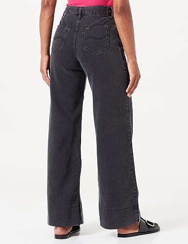 Lee Stella Utility A Line jean femme bleu évasé