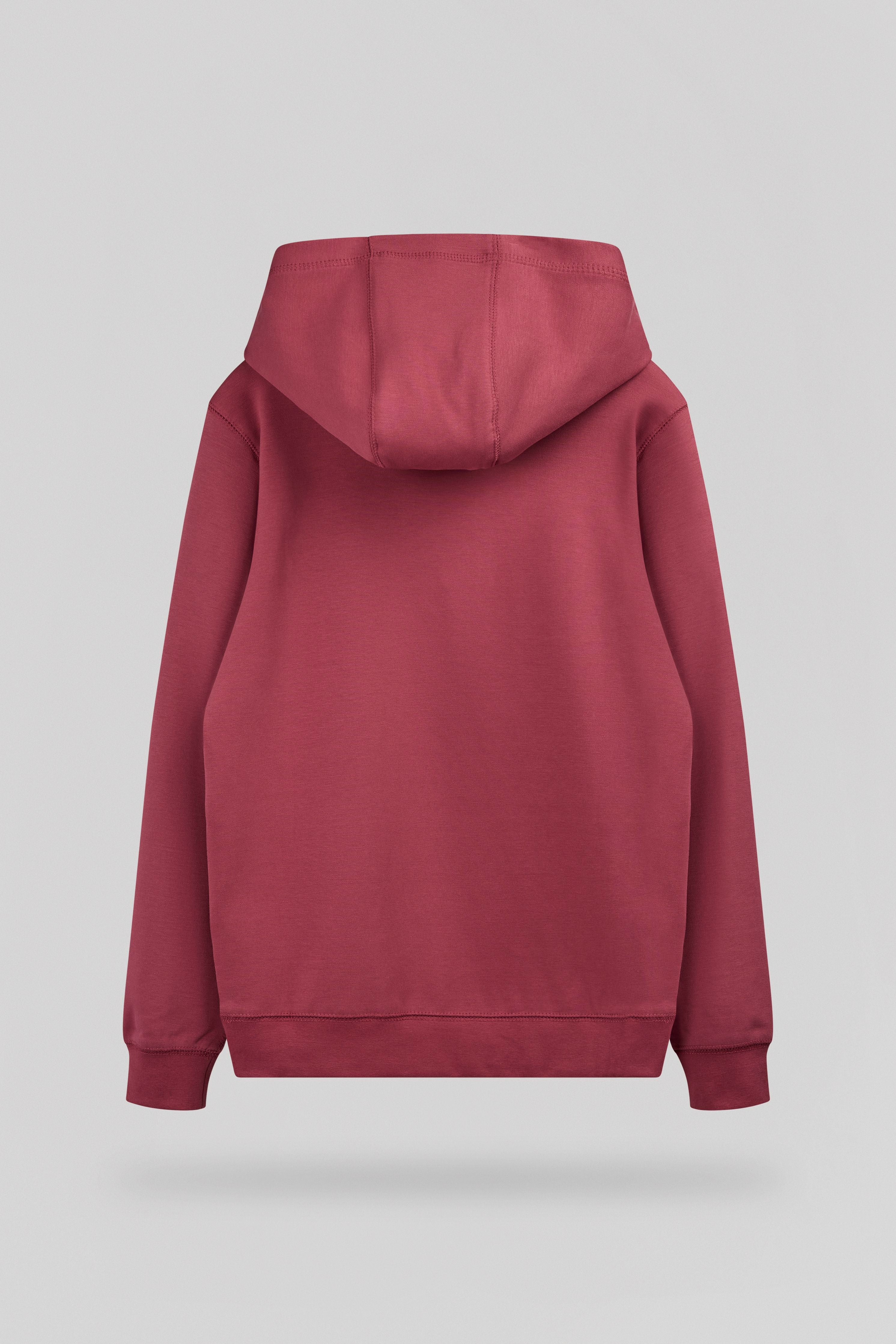 Teddy Smith S-Evry Hoody sweat enfant framboise