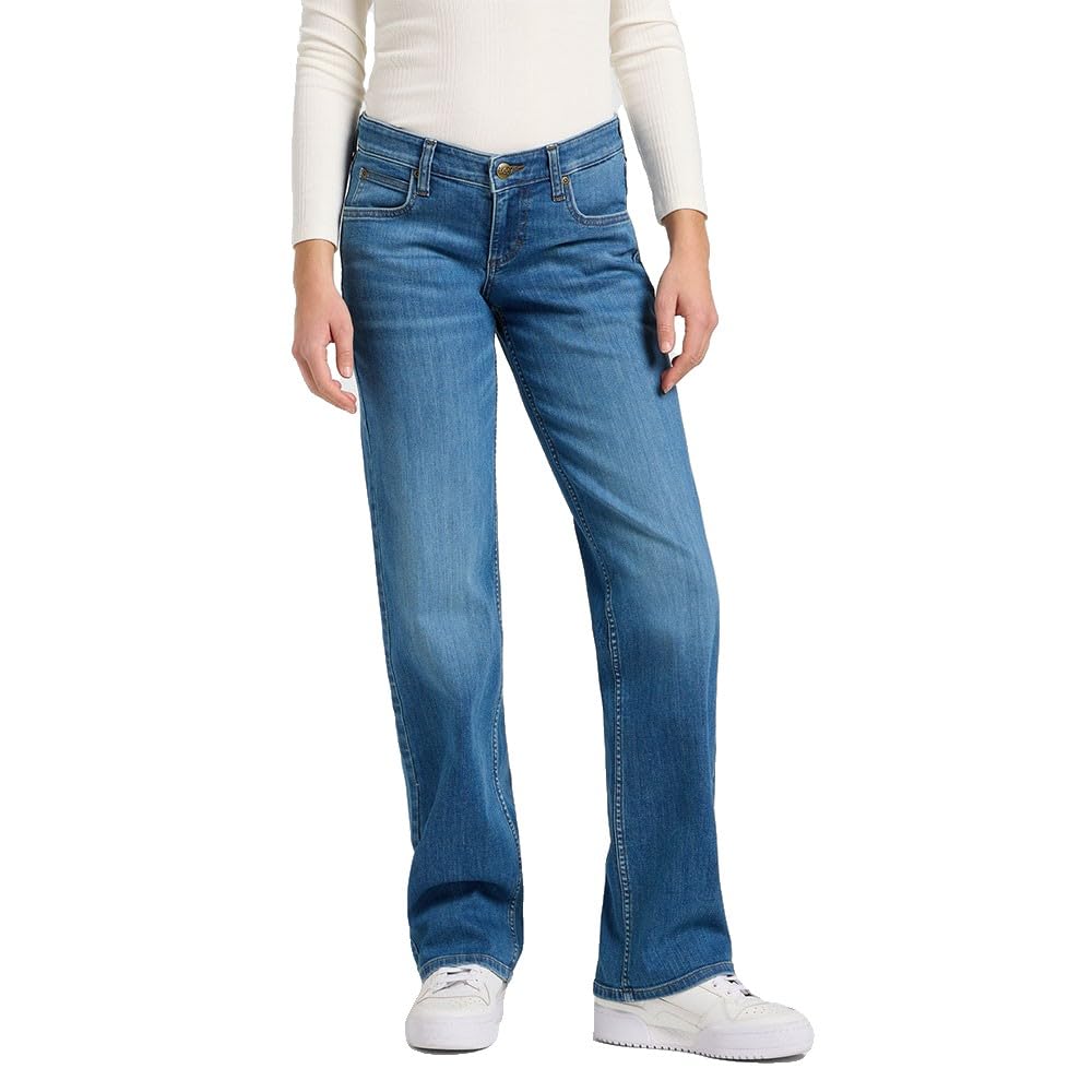 Lee Zoe jean femme droit taille basse No Foul stretch