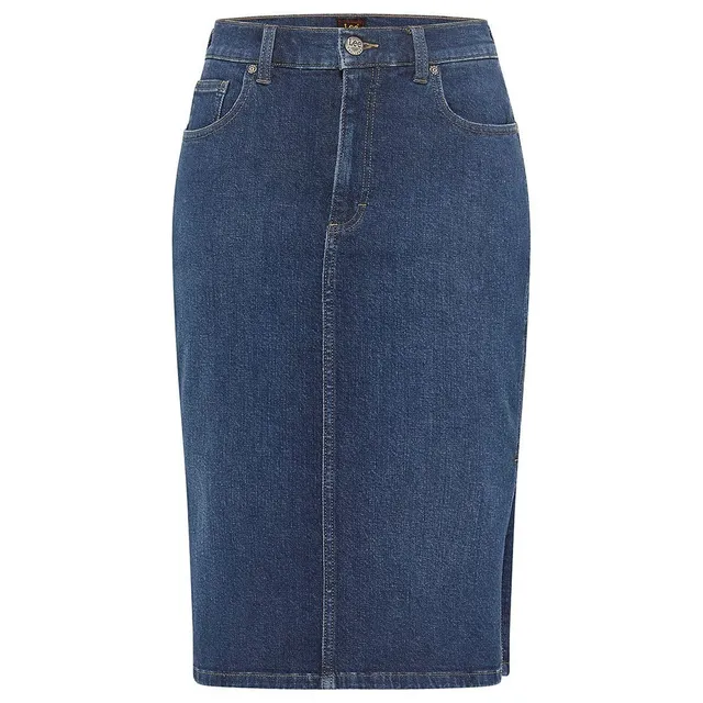 Lee Siena jupe crayon femme encre coupe droite