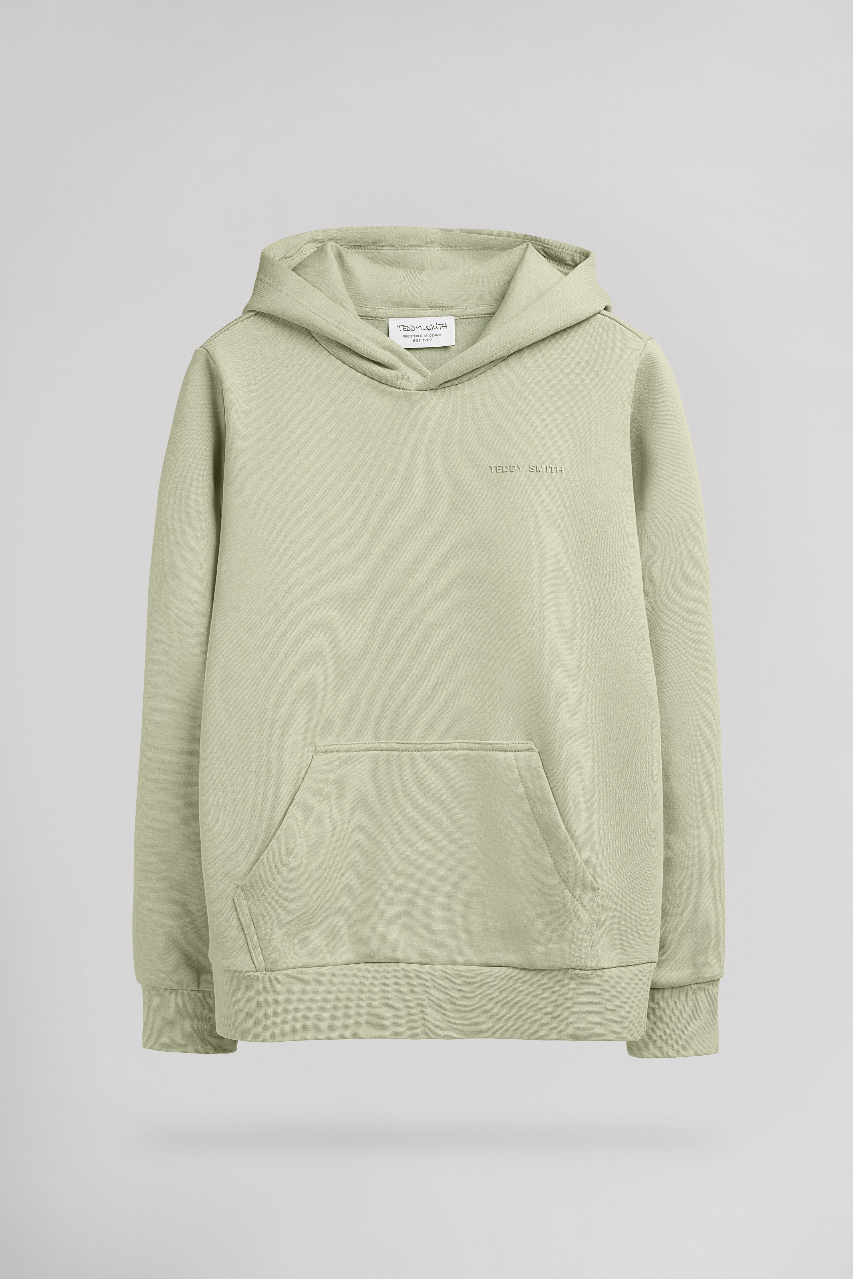 Teddy Smith S-Nark Hoody sweat capuche vert sauge enfant