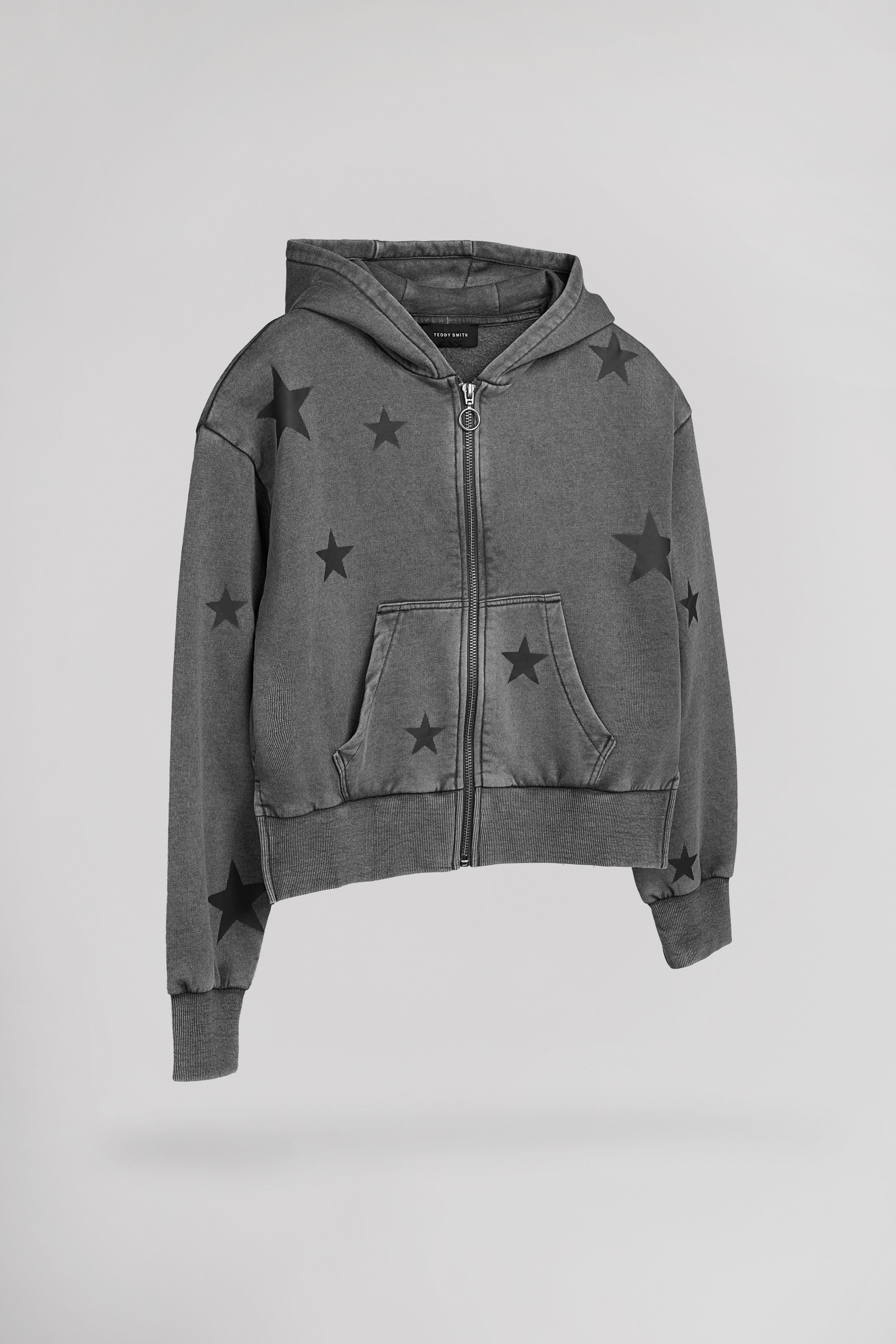 Teddy Smith G-Wahou JR gilet fille noir molleton étoile