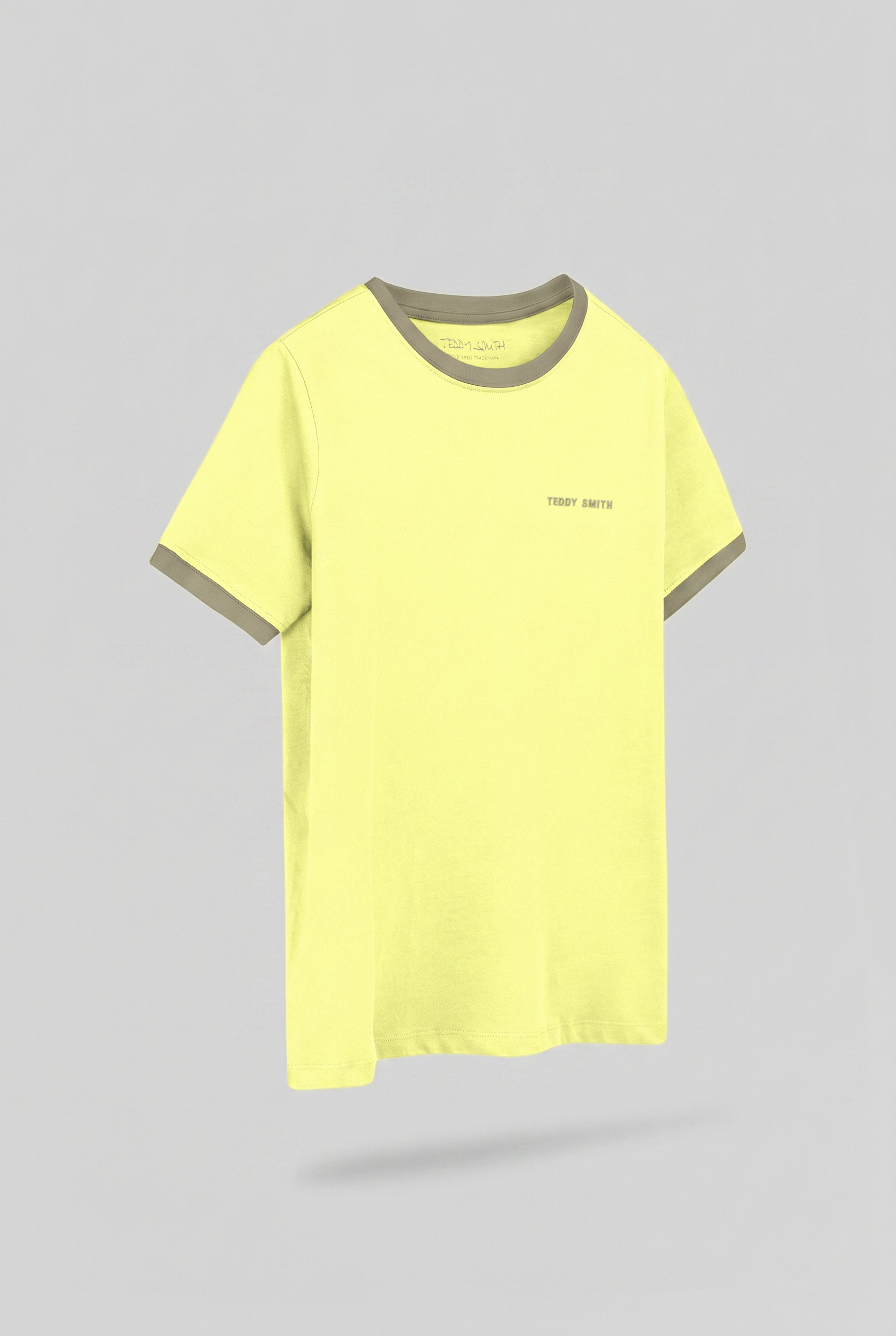 Teddy Smith The-Tee 2 R MC t-shirt jaune citronnade
