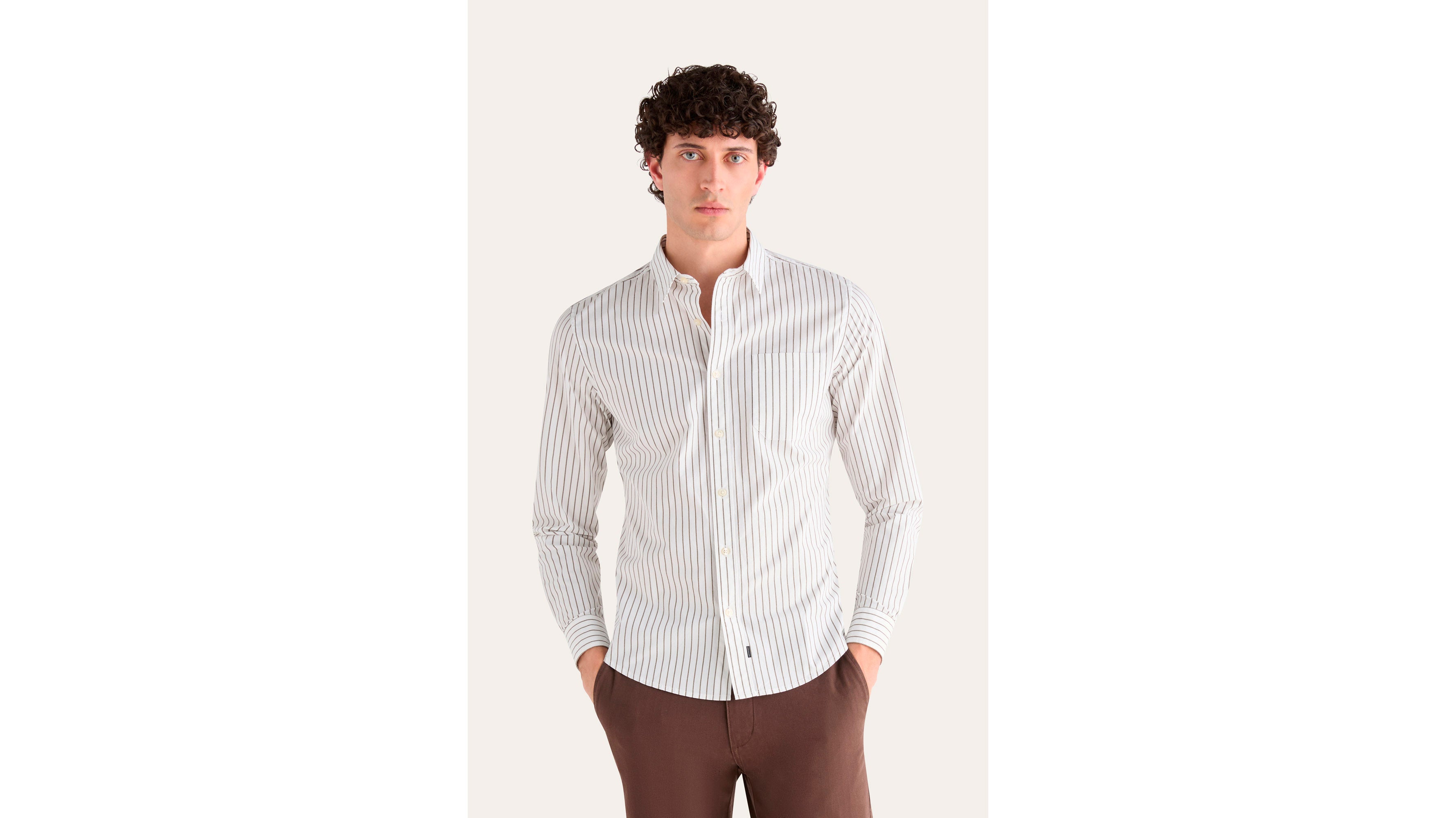 Dockers Ultimate chemise slim blanche homme
