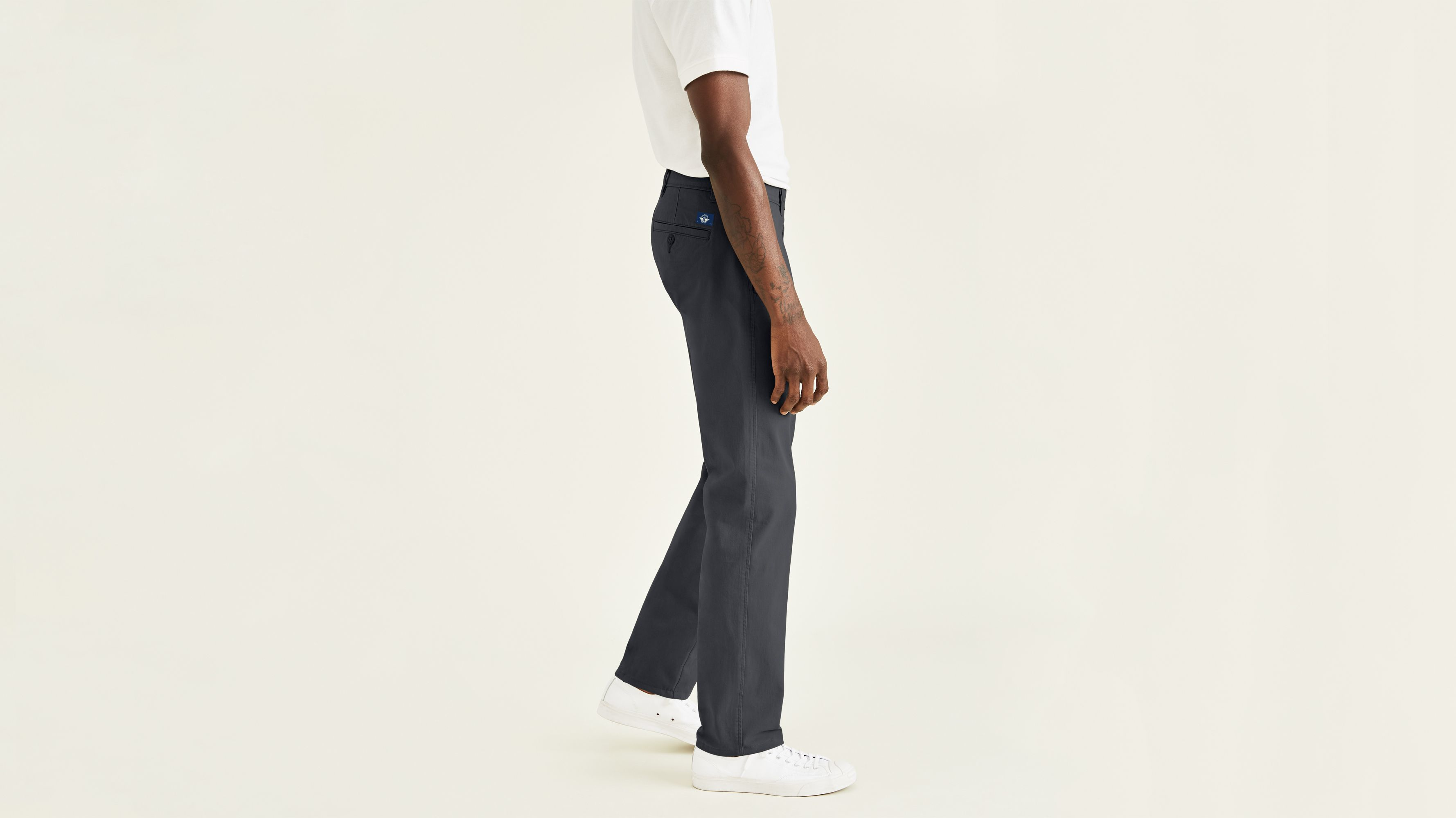 Dockers Ultimate chino homme droit gris acier stretch