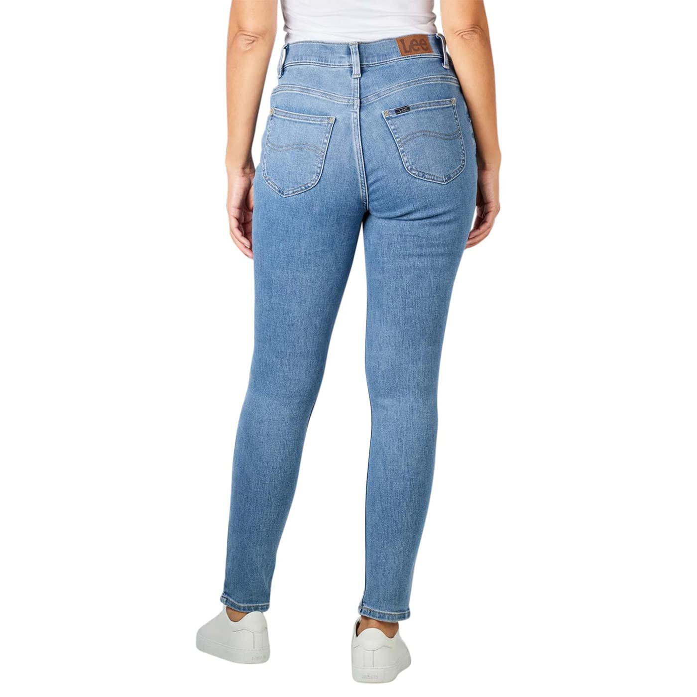 Lee Elly jean slim femme Modern Blue taille normale