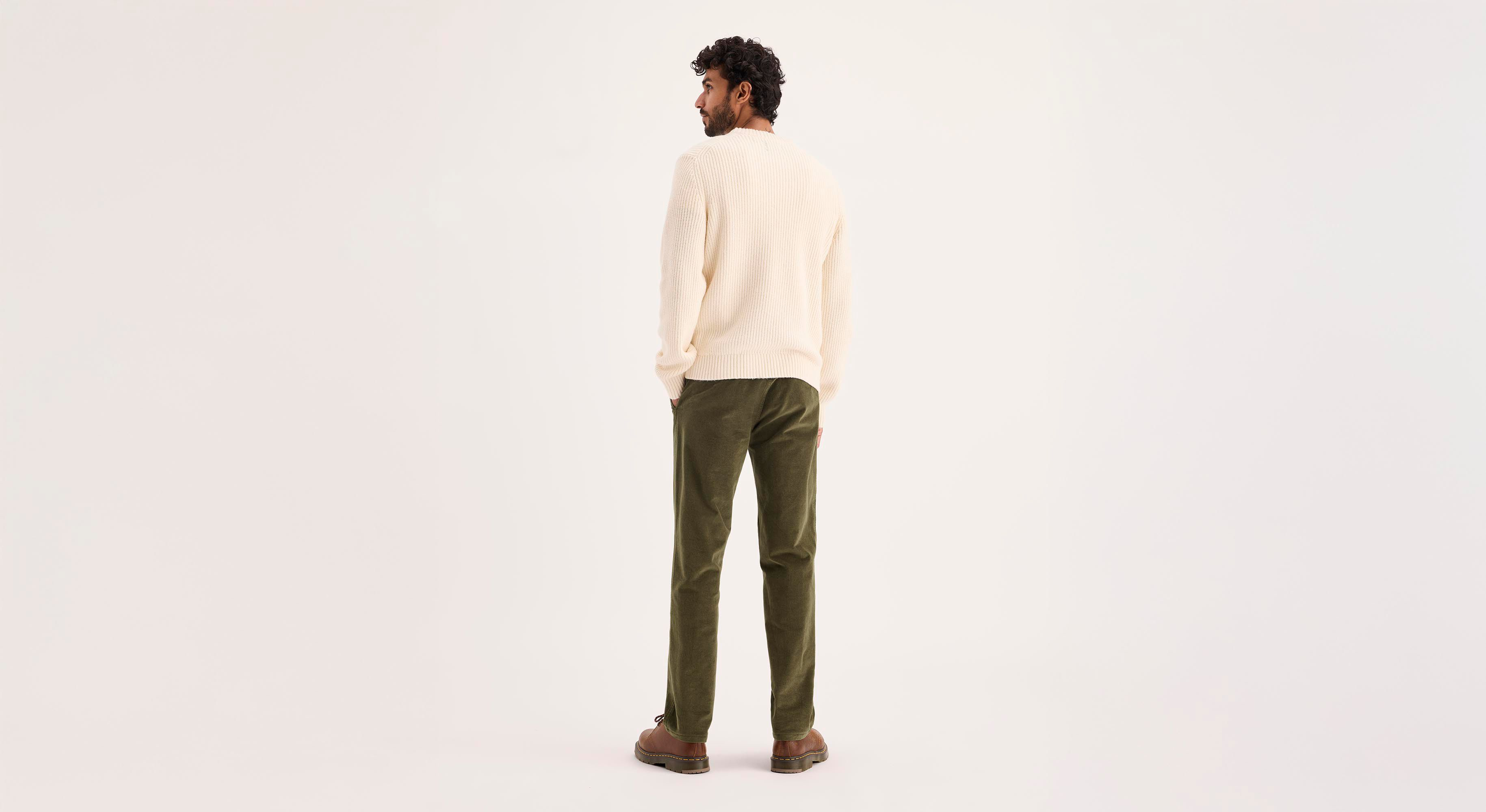 Dockers Ultimate Slim Fit chino vert Moss stretch