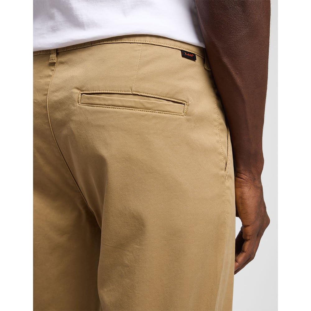 Lee Regular Chino Homme Argile 33W/30L Coupe Droite