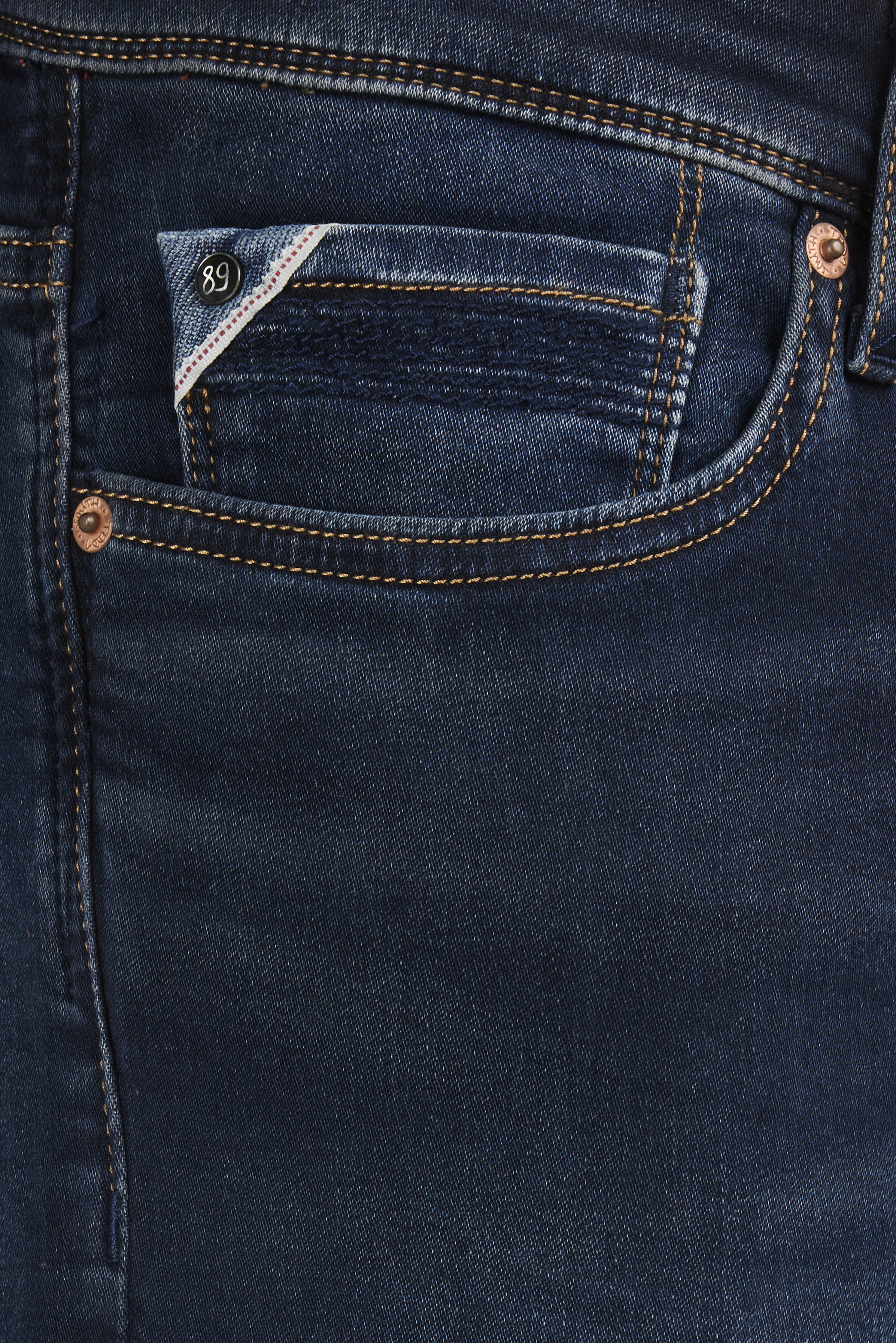 Teddy Smith Reeple Rock Swe jean slim sweat denim old new L34