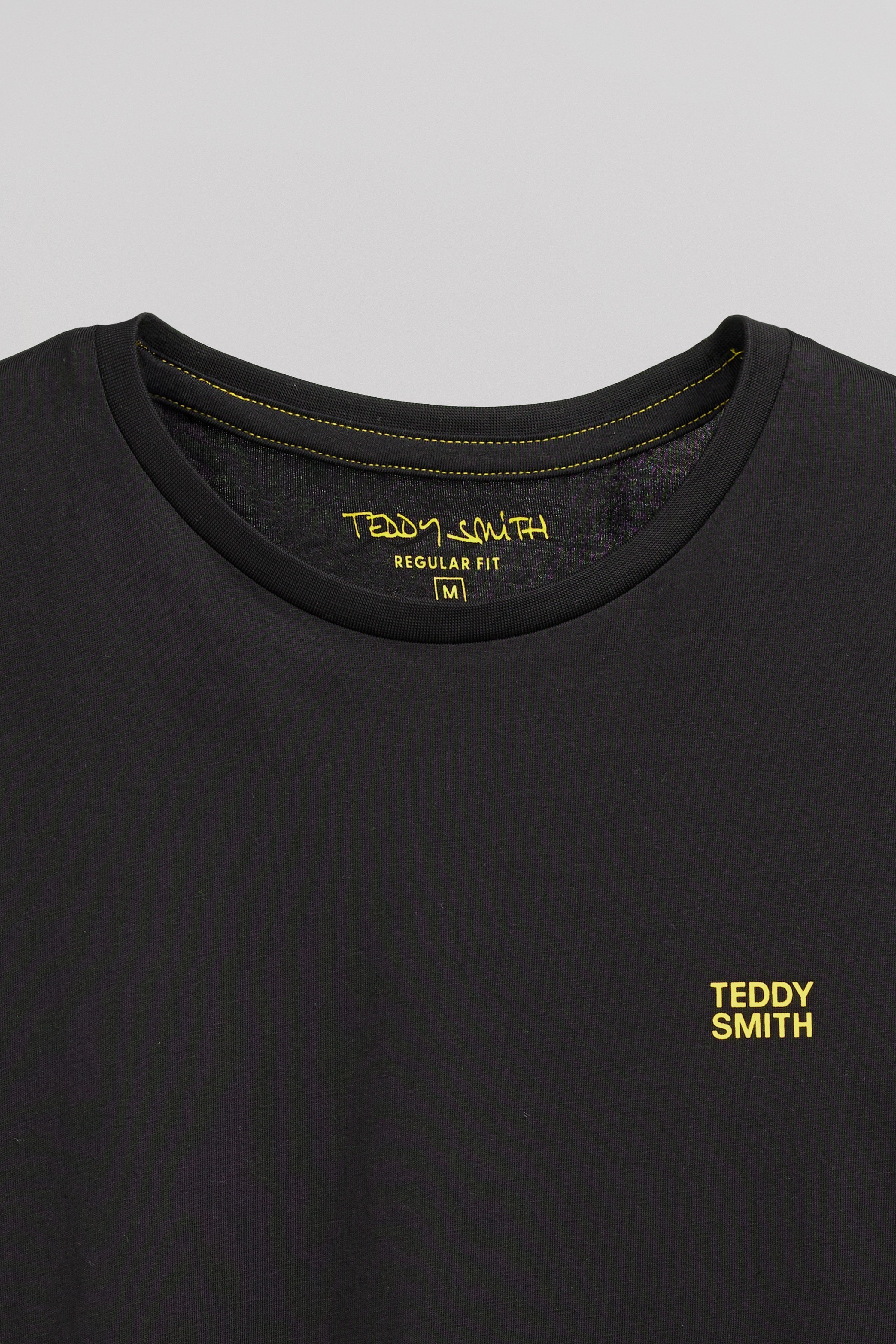 Teddy Smith The Tee 1 t-shirt noir homme col rond