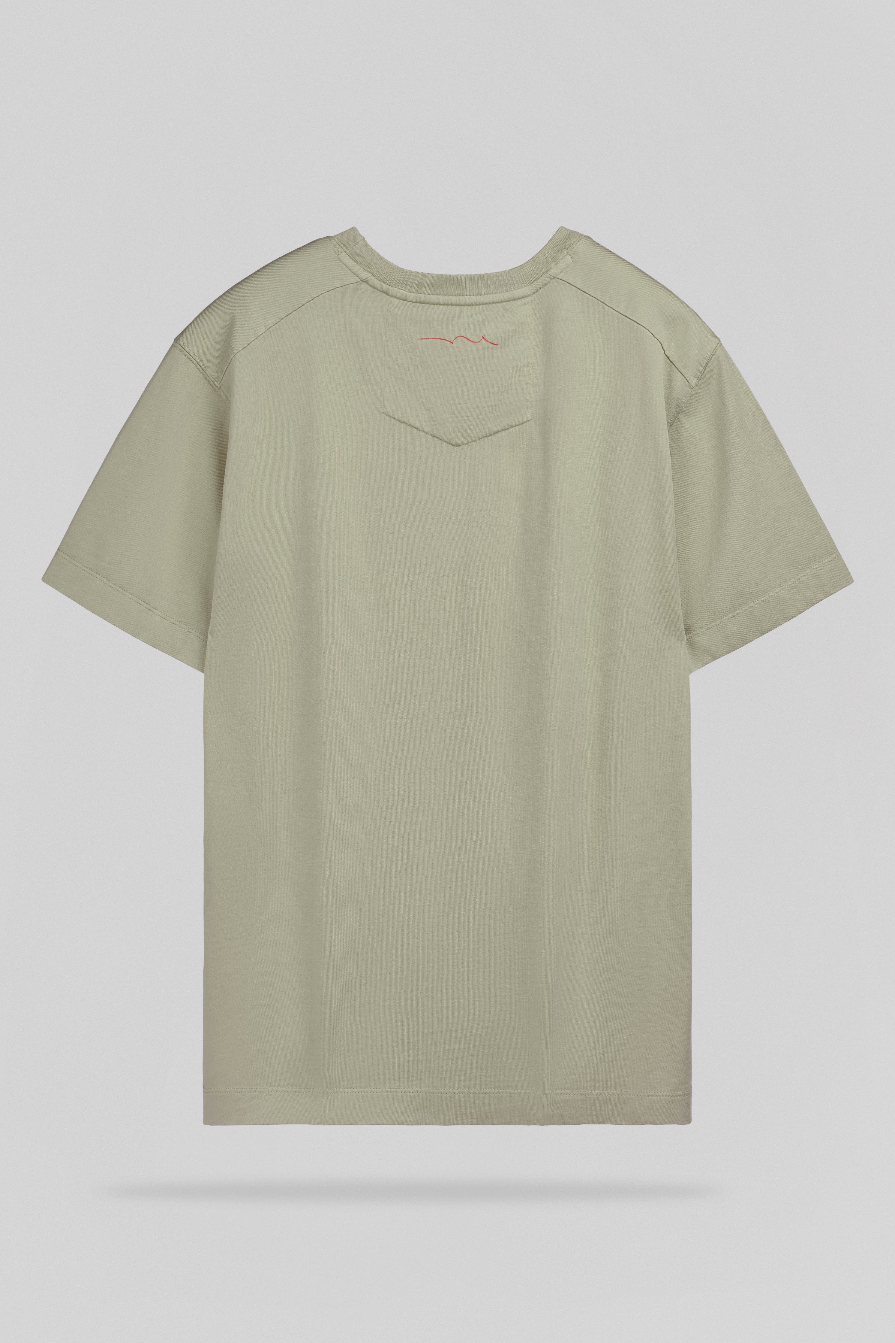 TEDDY SMITH T-NATEO MC t-shirt kaki délavé ample