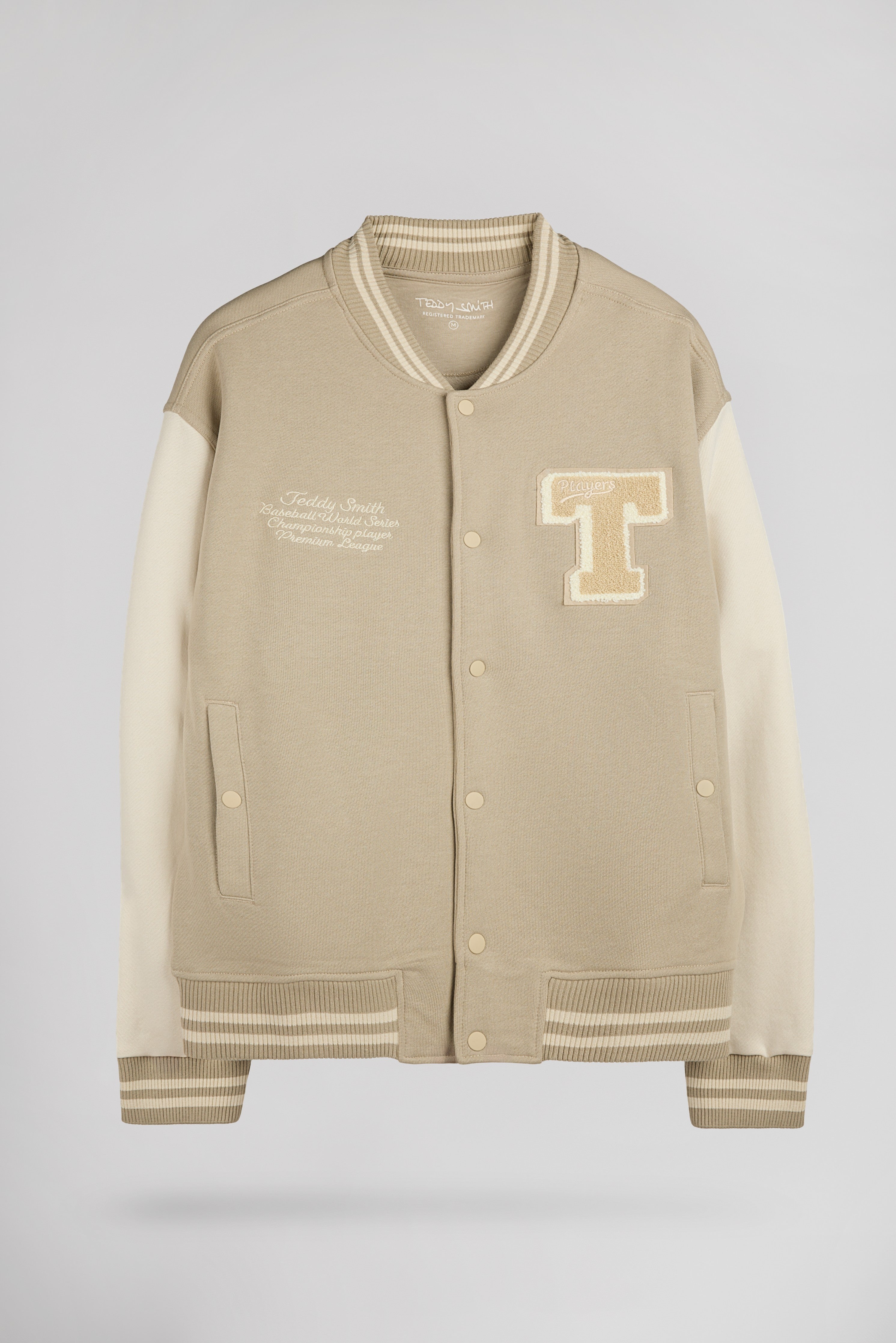 Teddy Smith G-Romeo gilet sweat teddy homme beige