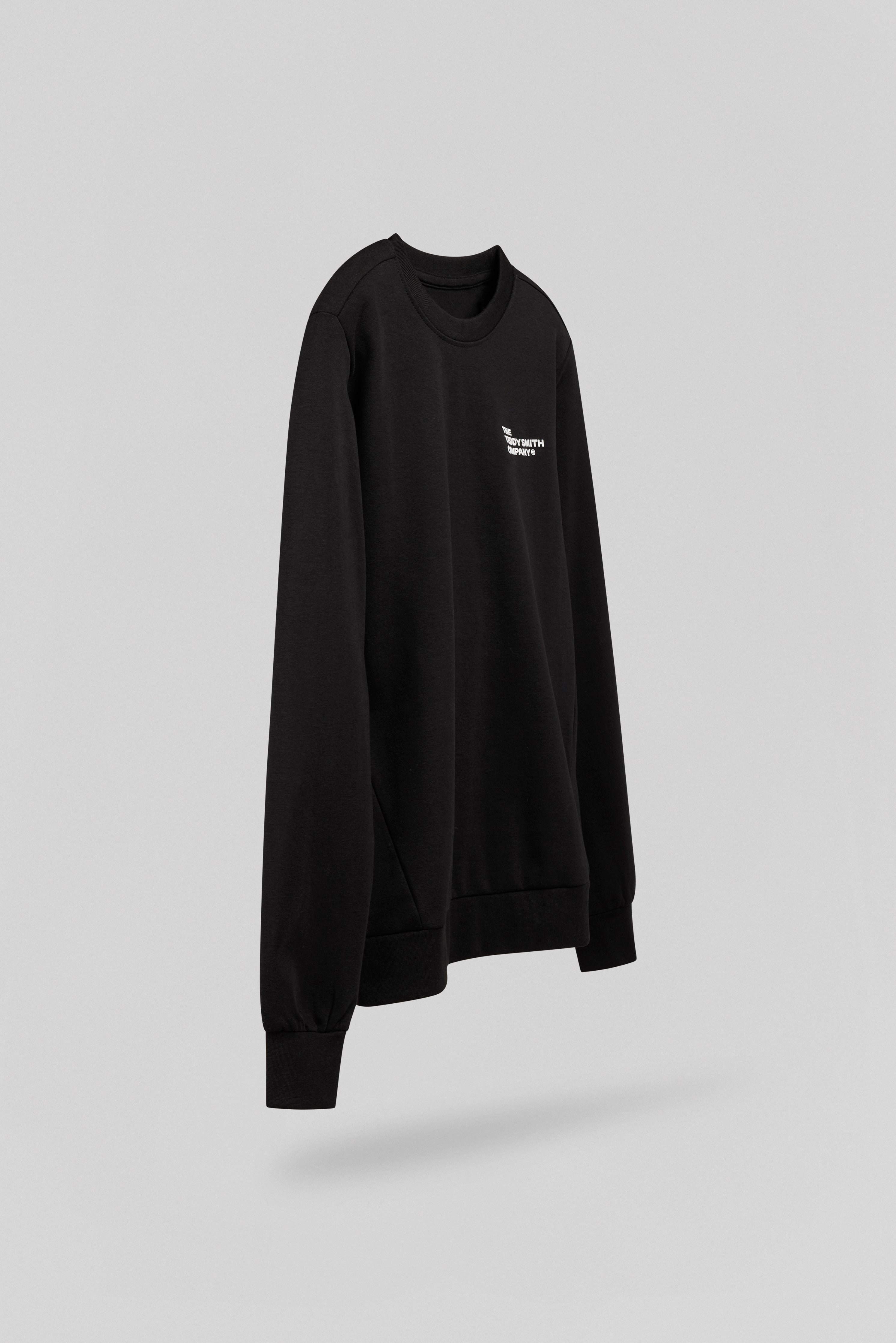 Teddy Smith S-Company RC JR sweat noir garçon