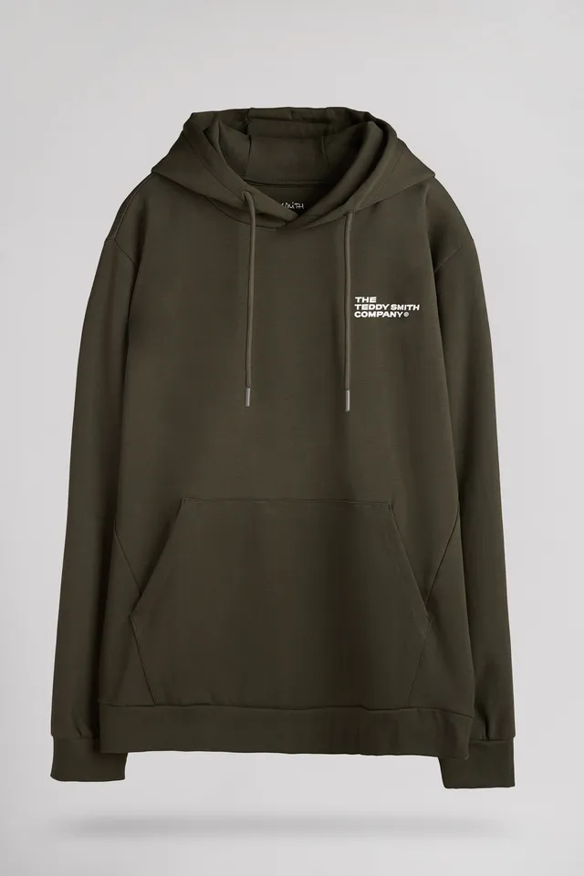 Teddy Smith S-Company Hoody sweat capuche kaki