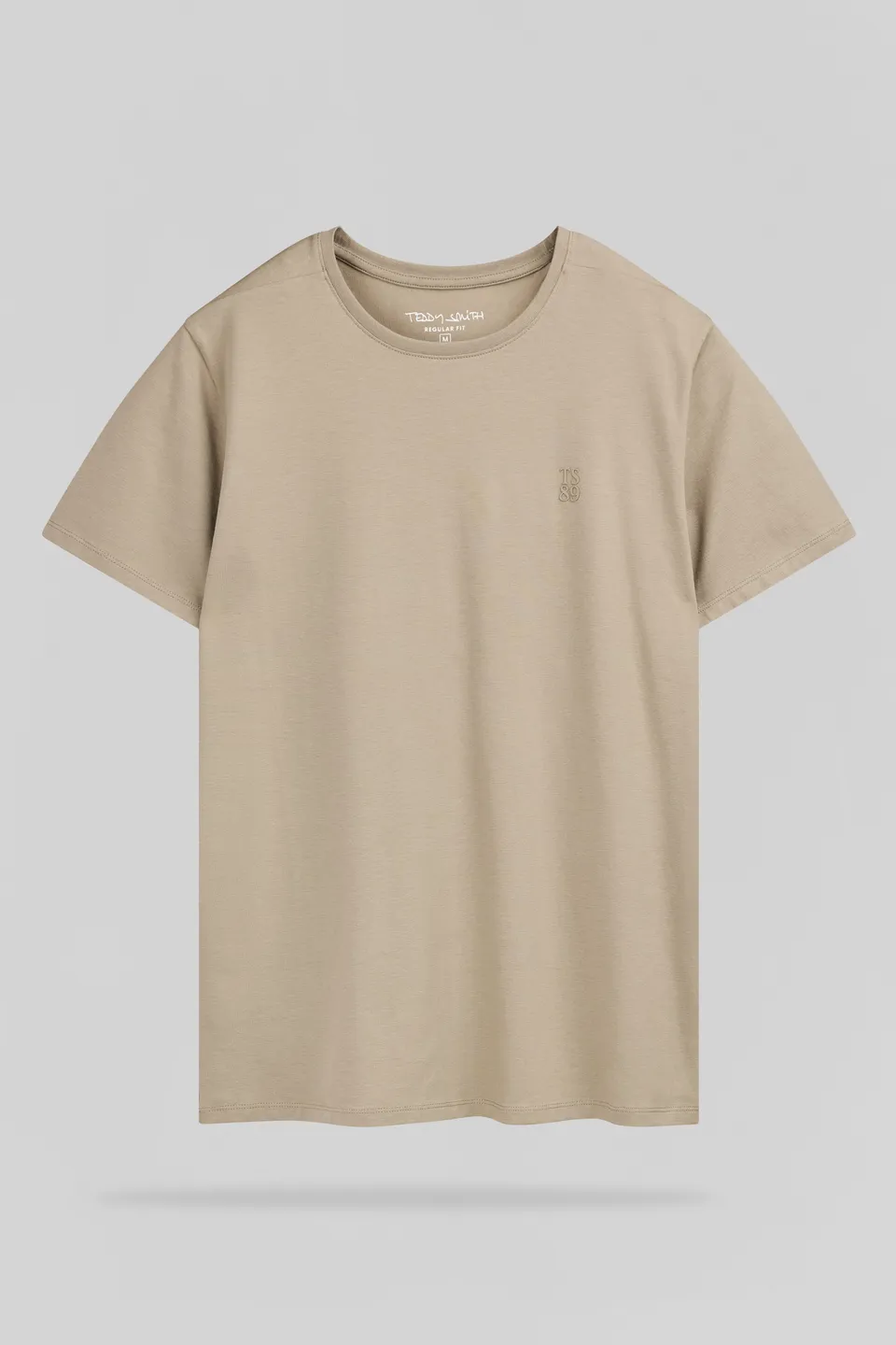 Teddy Smith T-Telo MC Wolf Beige t-shirt beige uni