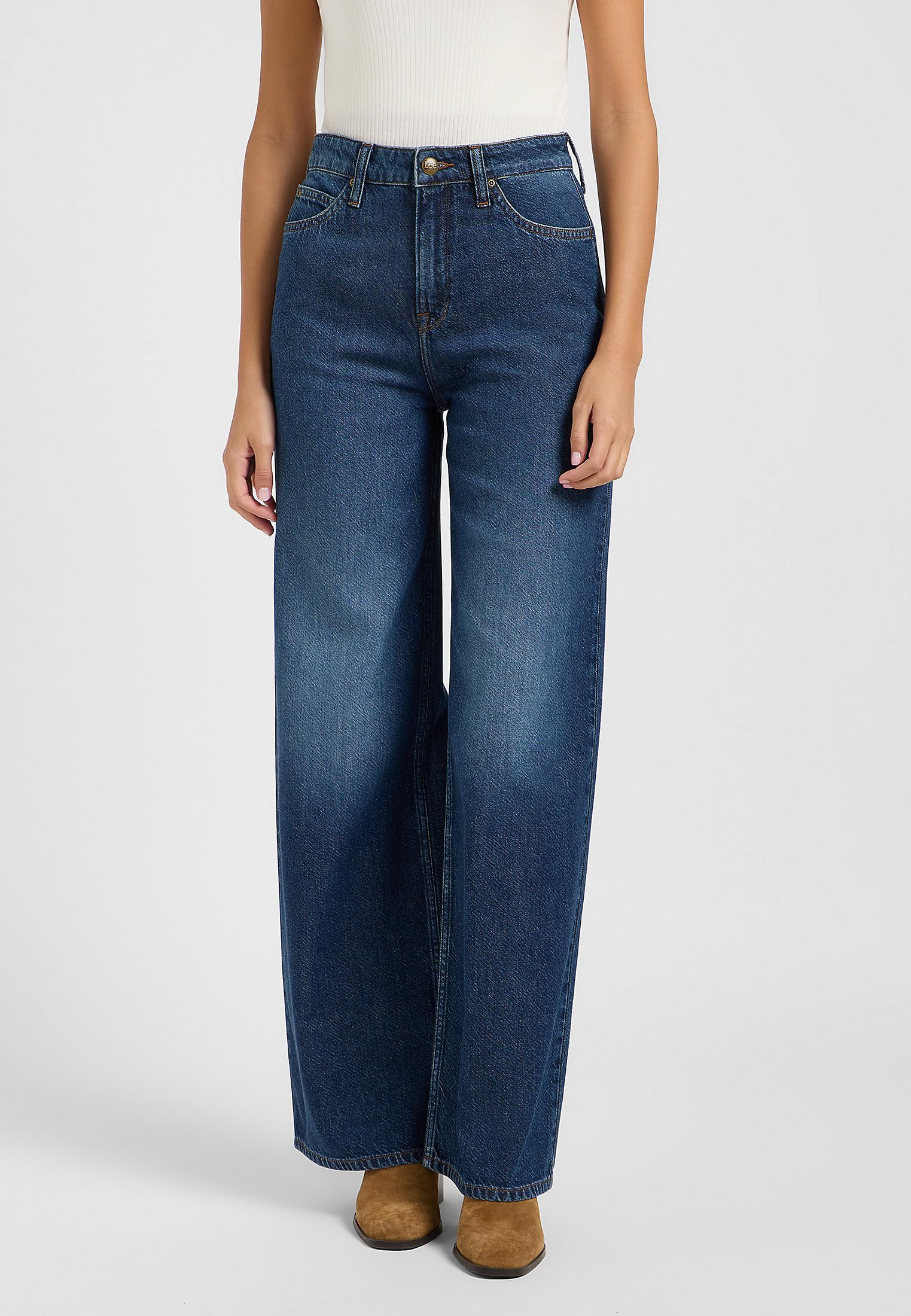 Lee Stella A Line jean femme 28W/31L coupe évasée