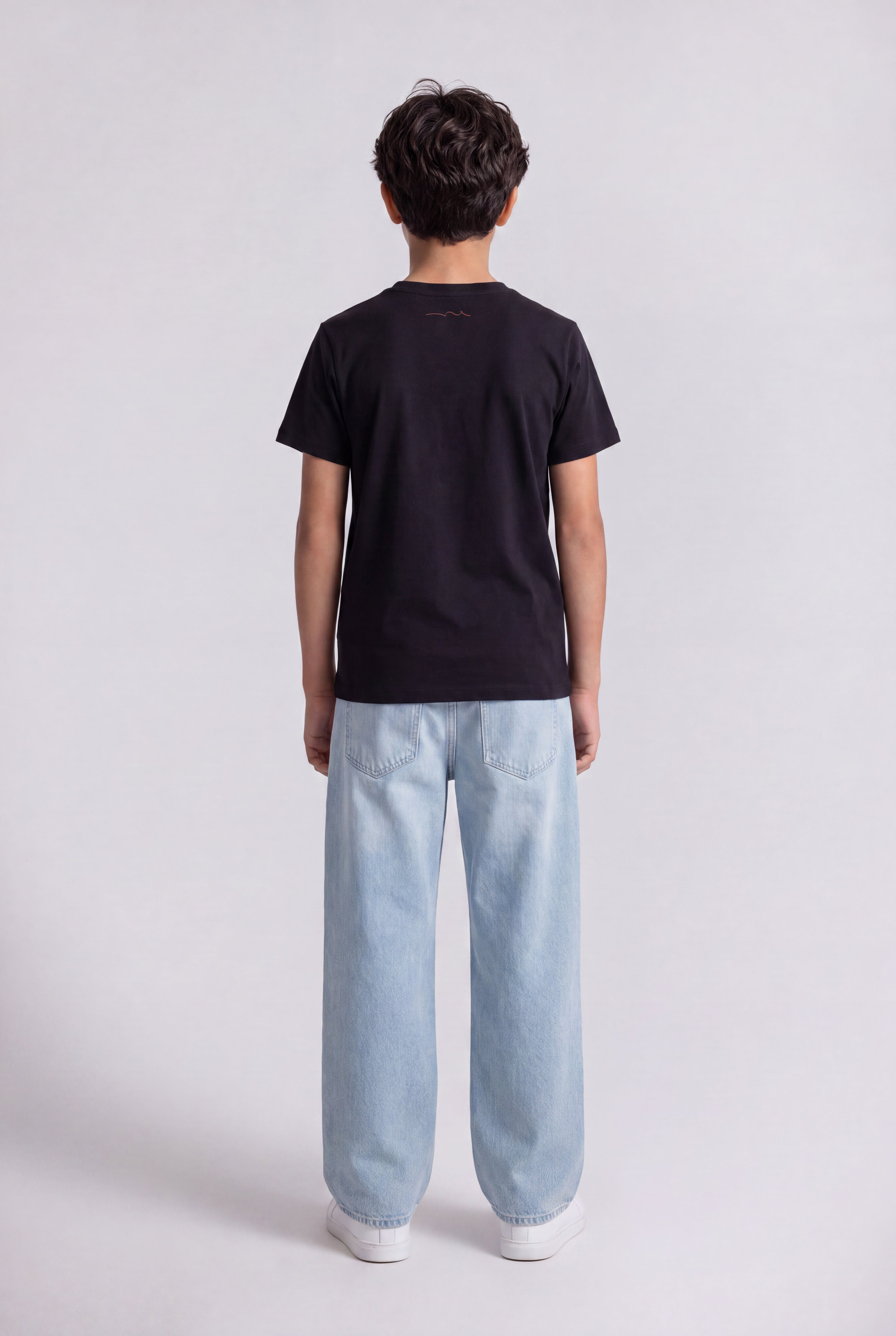 Teddy Smith T-Company MC JR t-shirt Noir coton stretch