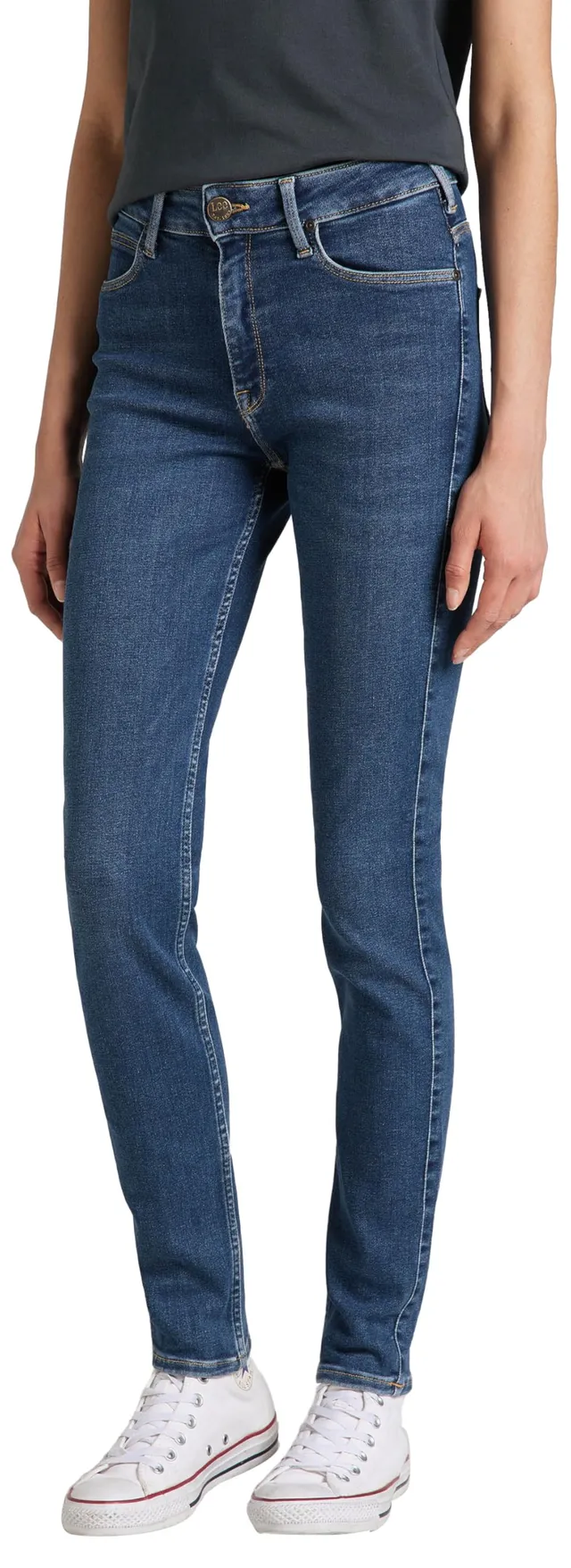 Lee Forever Fit jean femme skinny taille haute 44W 33L