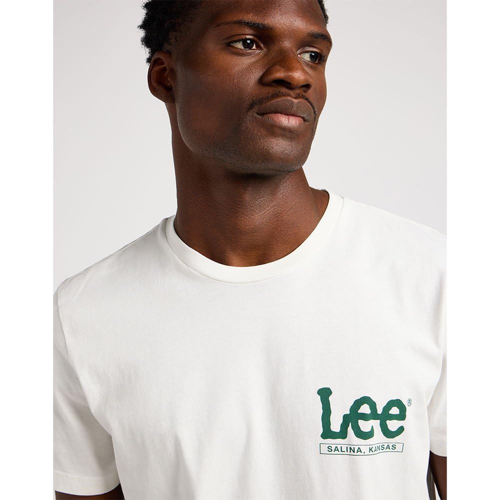 Lee SS Tee t-shirt homme écru coton