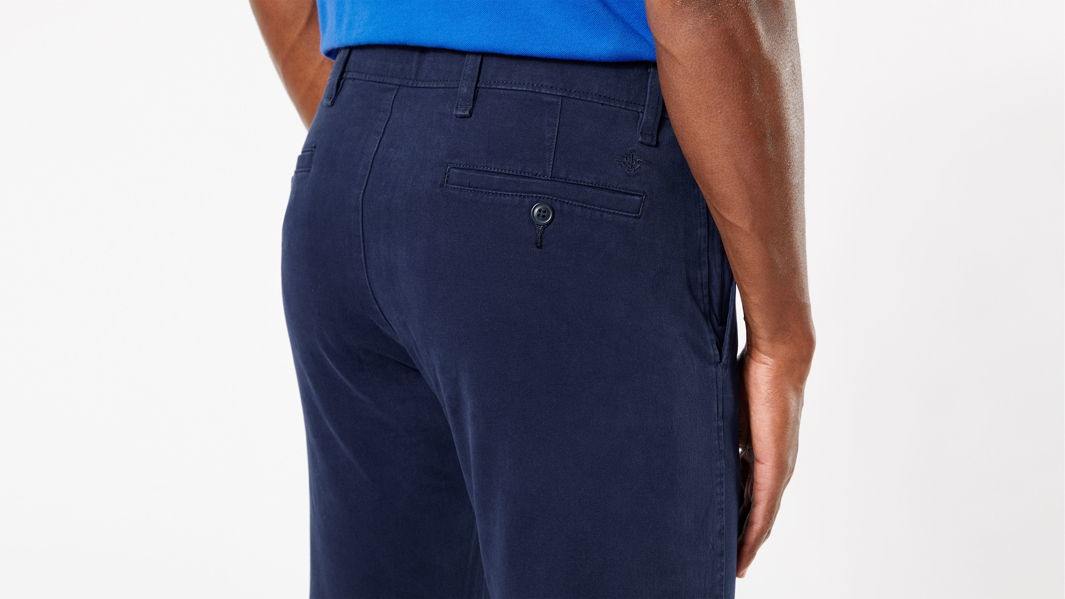 Dockers Ultimate Slim Fit chino bleu Pembroke stretch