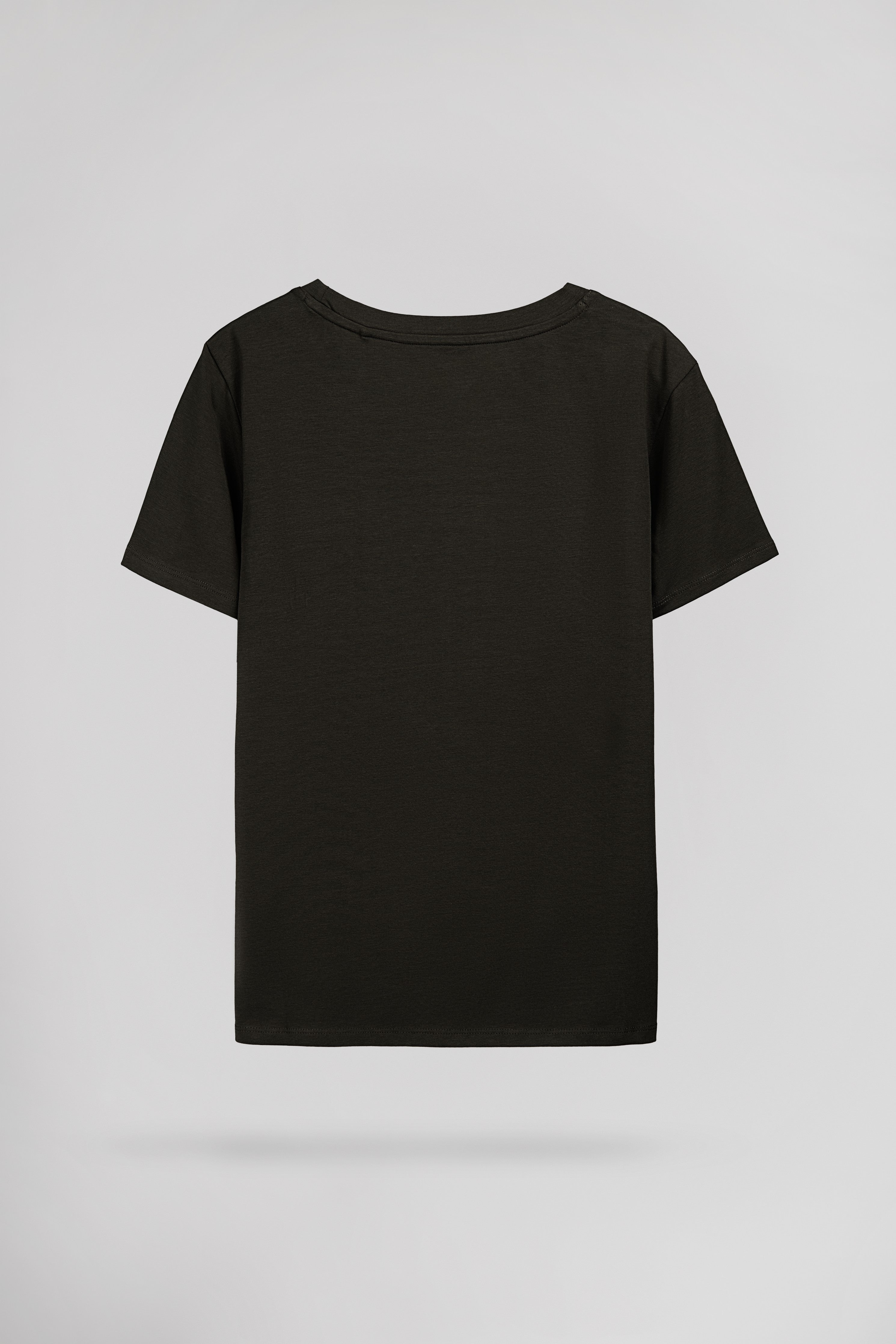 Teddy Smith T-Ribelle MC Noir t-shirt femme coton stretch