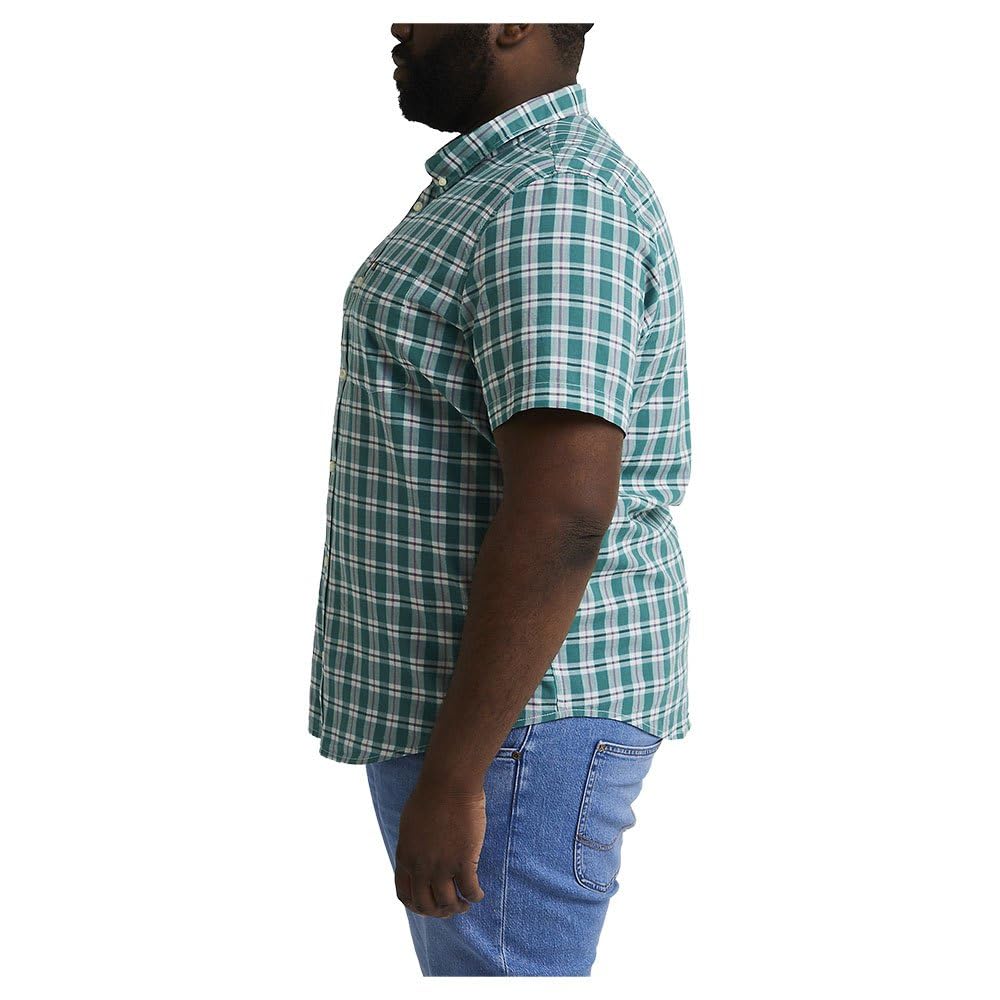 Lee Button Down t-shirt homme Monaco bleu marine
