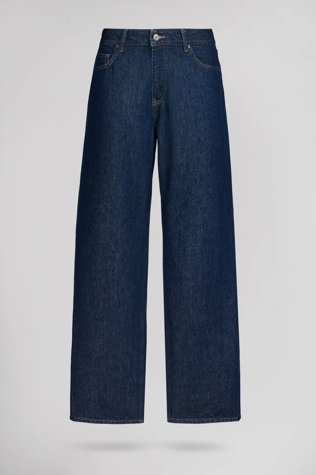 Teddy Smith Tomboy Dark Blue jean droit femme taille basse