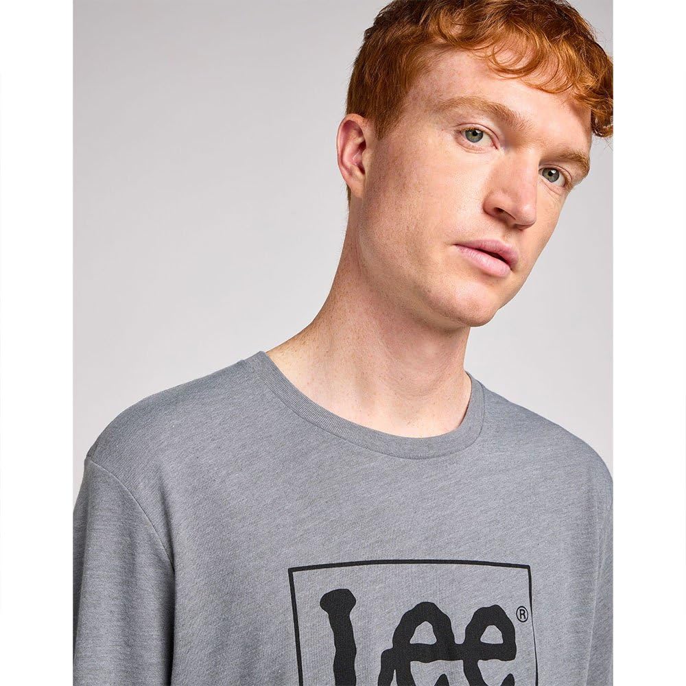 Lee Xm T-shirt Logo Homme Coton Port Quotidien