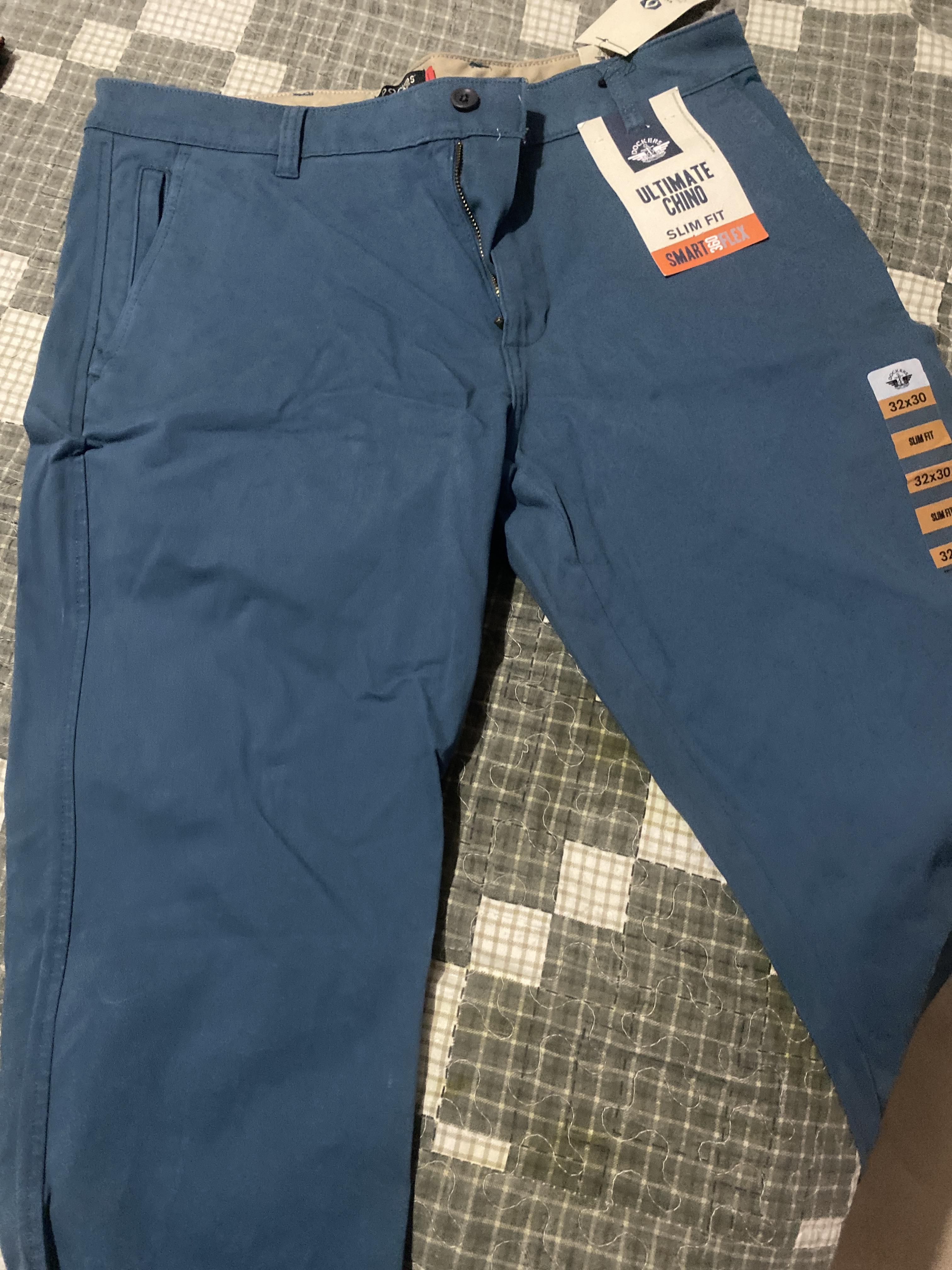Dockers Ultimate Slim Fit chino bleu stretch bureau