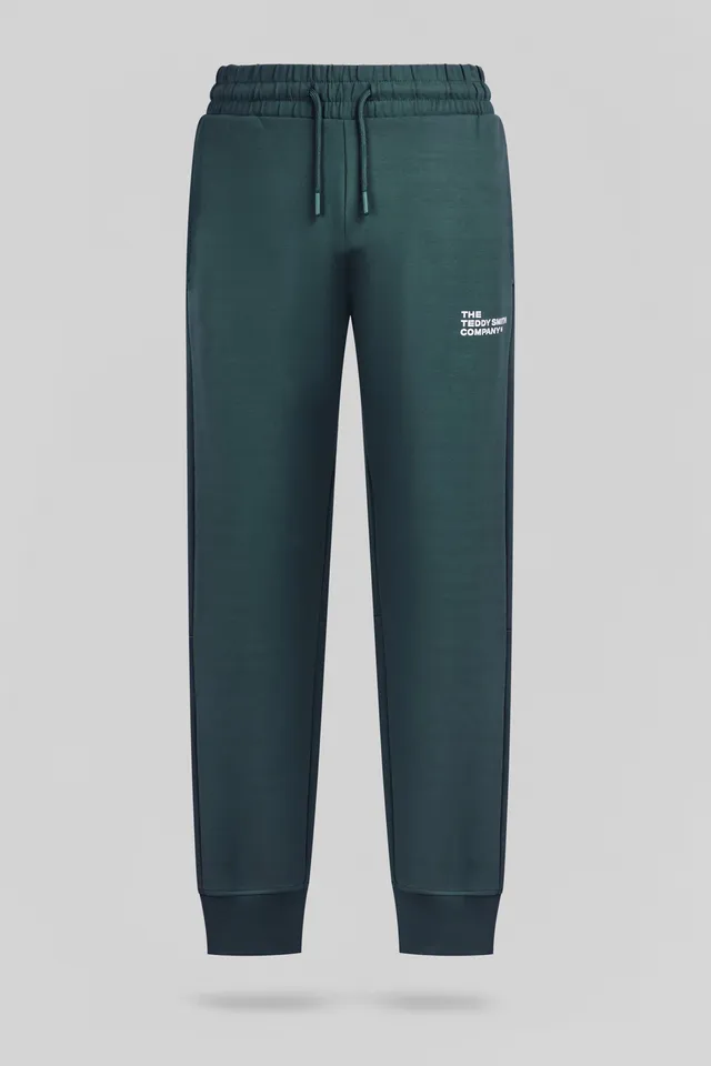 Teddy Smith P-Company JR jogging garçon vert pin coton