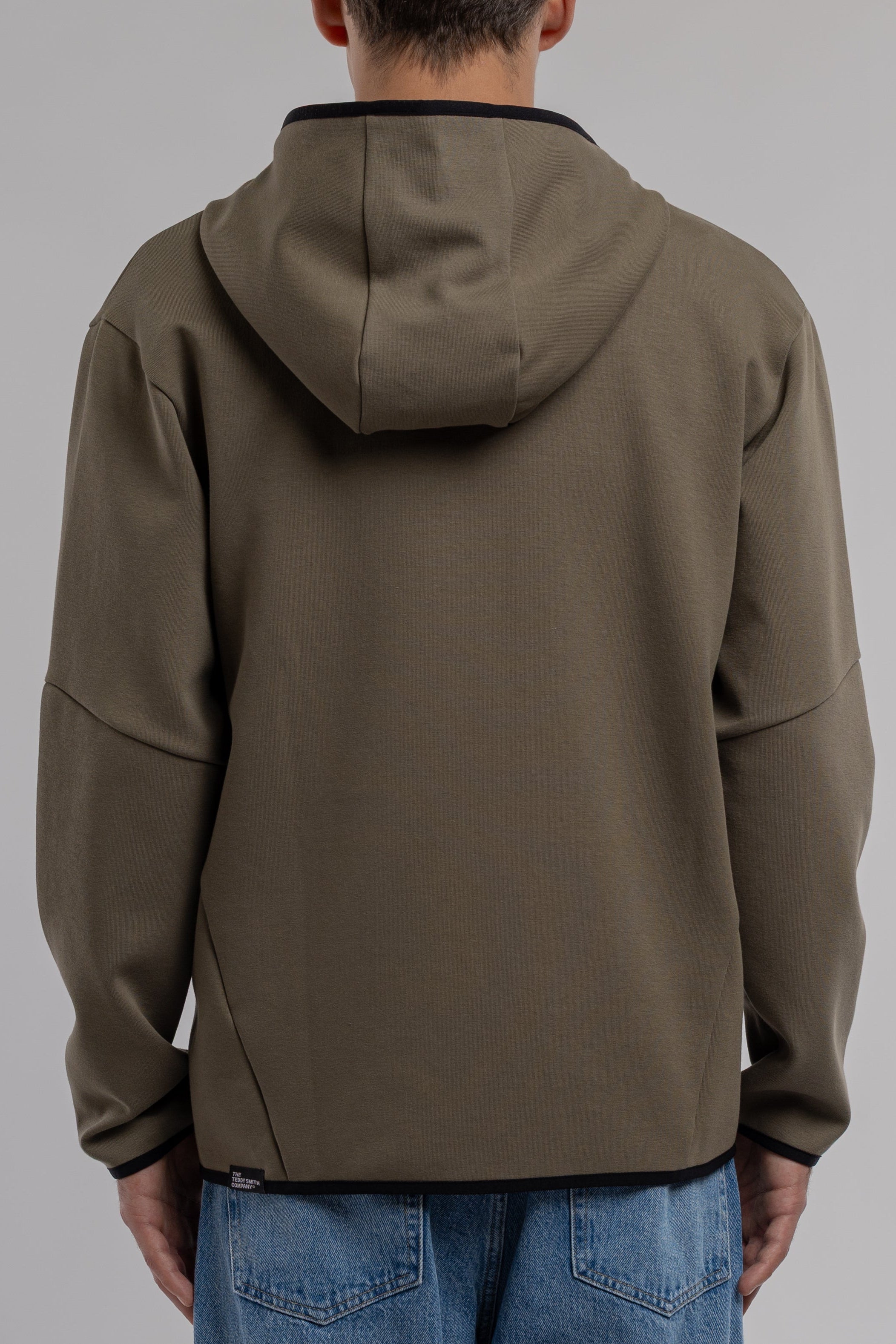 Teddy Smith Giclass Nilo HZ sweat zippé Dusty Kaki taille S