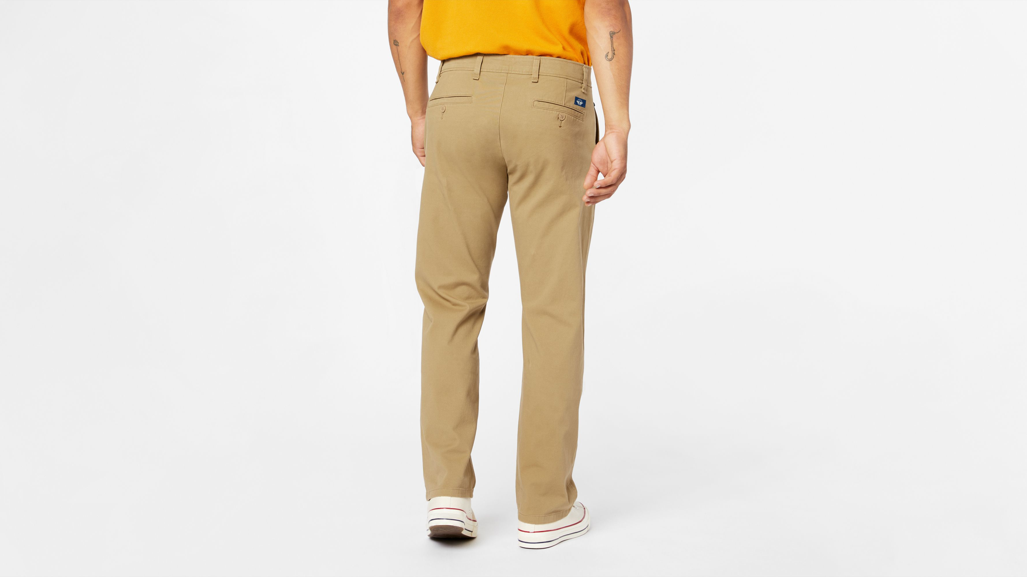 Dockers Ultimate chino homme droit kaki 360 Flex
