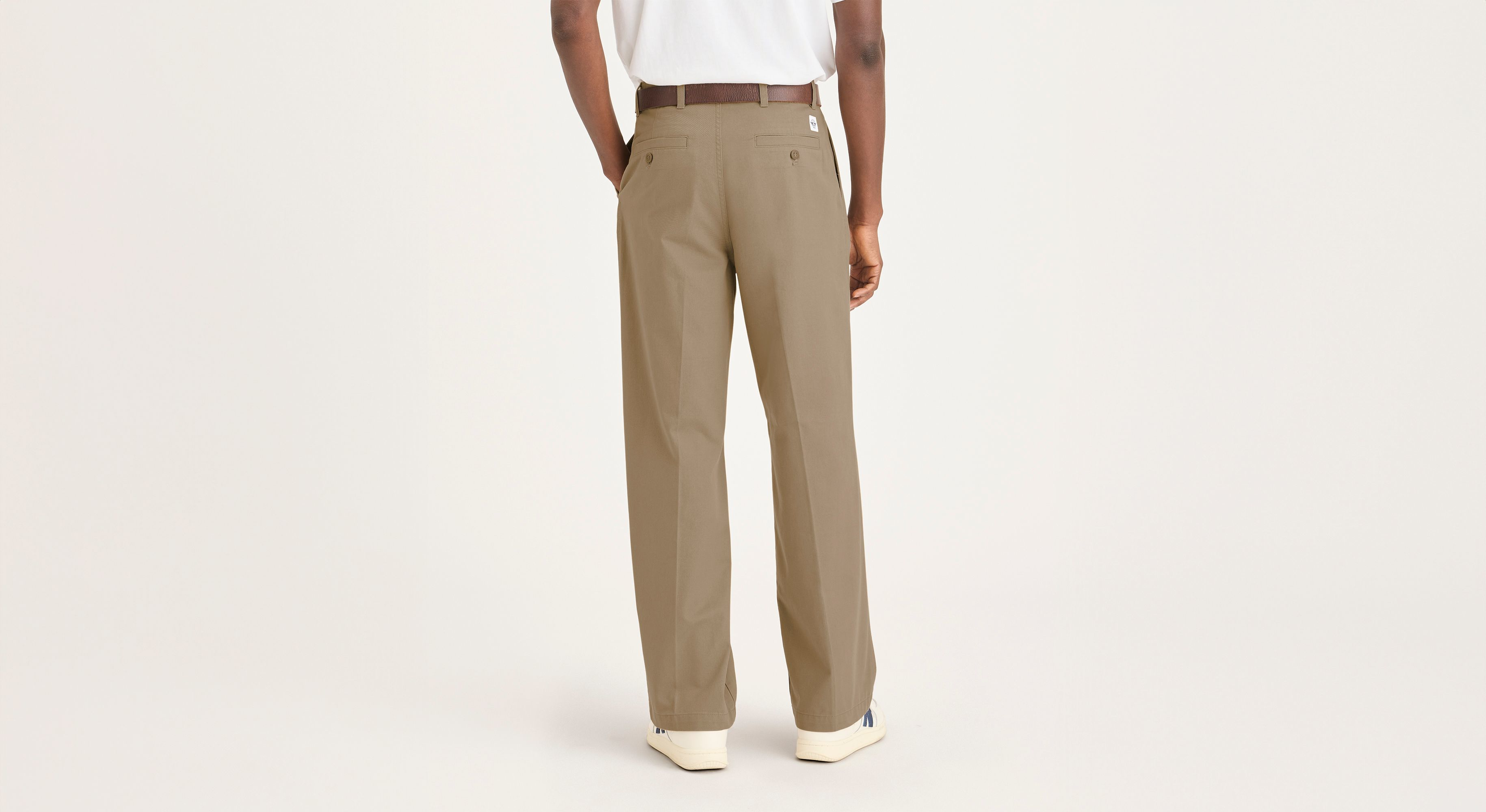 Dockers Eighty-Six Original chino beige plissé large
