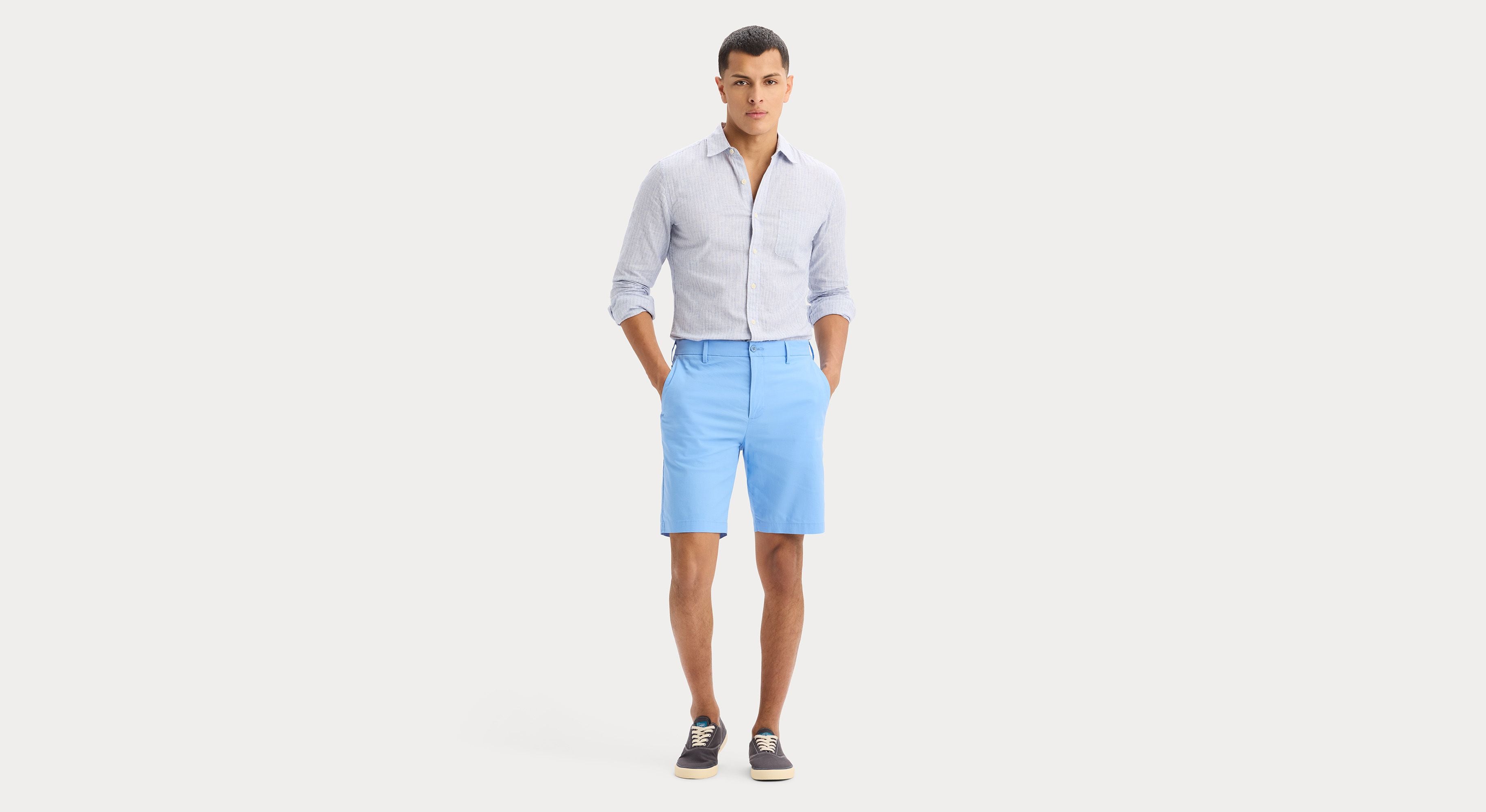 Dockers Supreme Flex Modern short chino bleu vista stretch