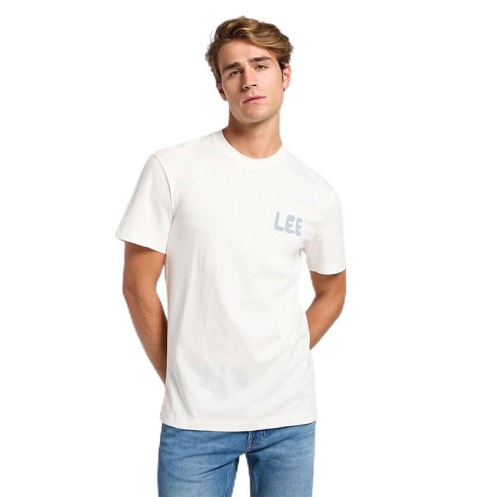 Lee Relaxed Graphic Tee tee-shirt homme bleu Orion coton