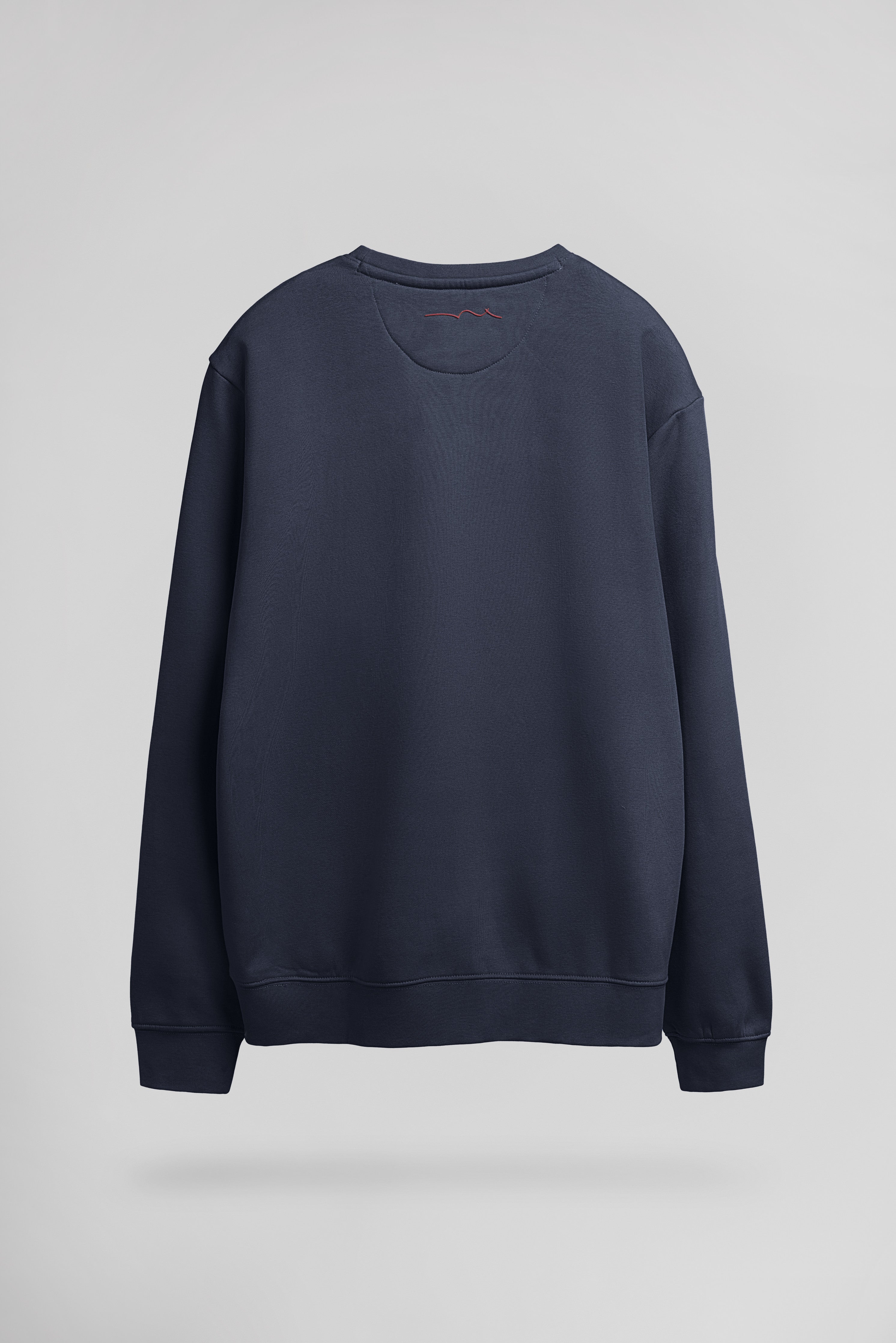 Teddy Smith S-Nark RC sweat total navy molleton coton