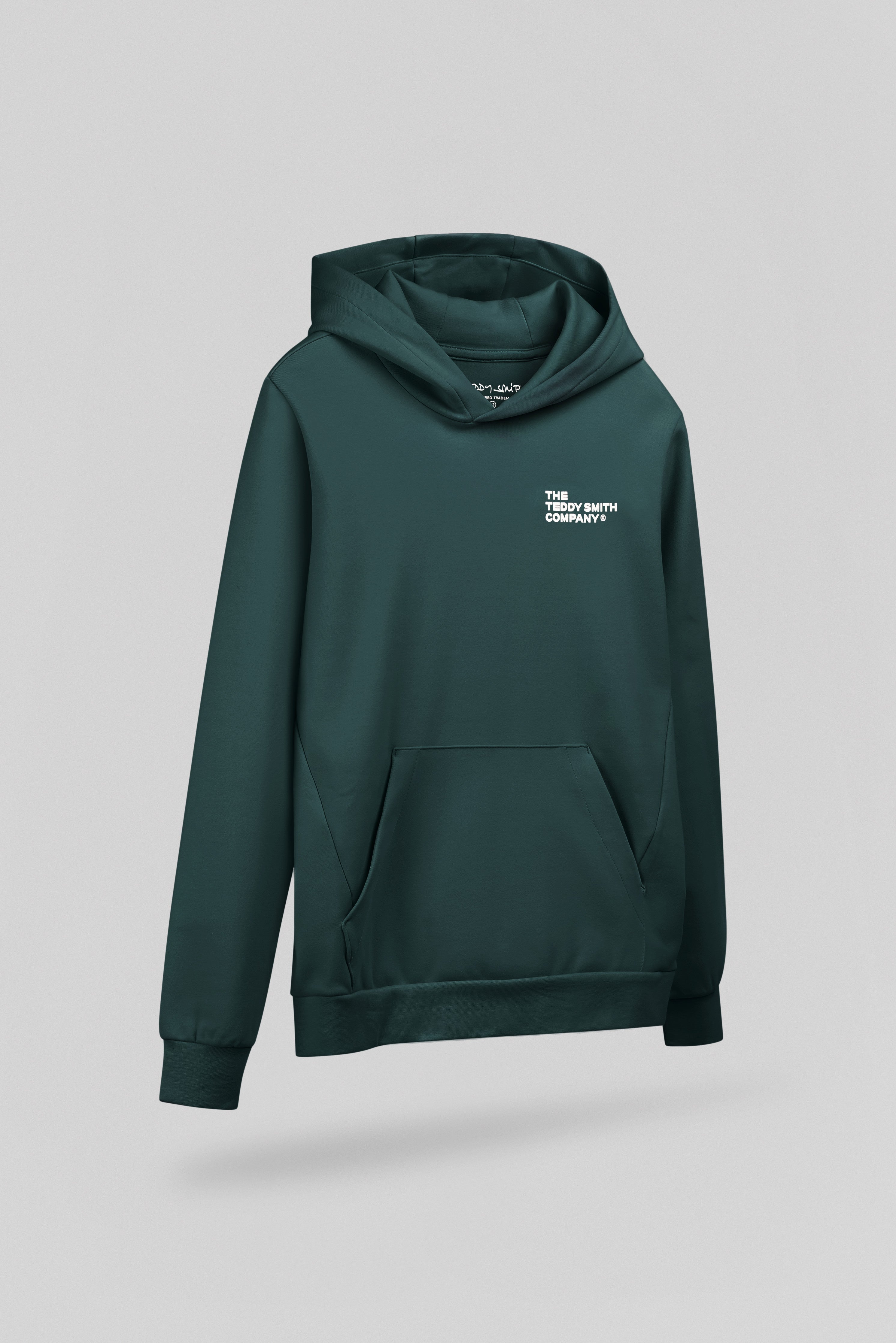 Teddy Smith S-Company Hoody sweat garçon vert pin logo