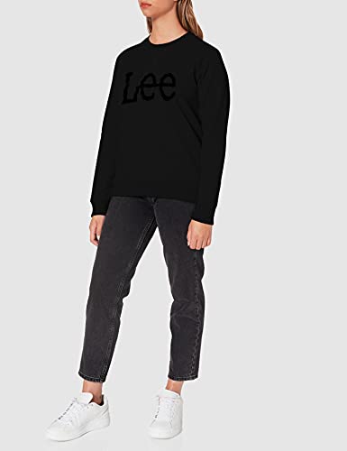 Lee Essential Logo sweat femme col rond coton