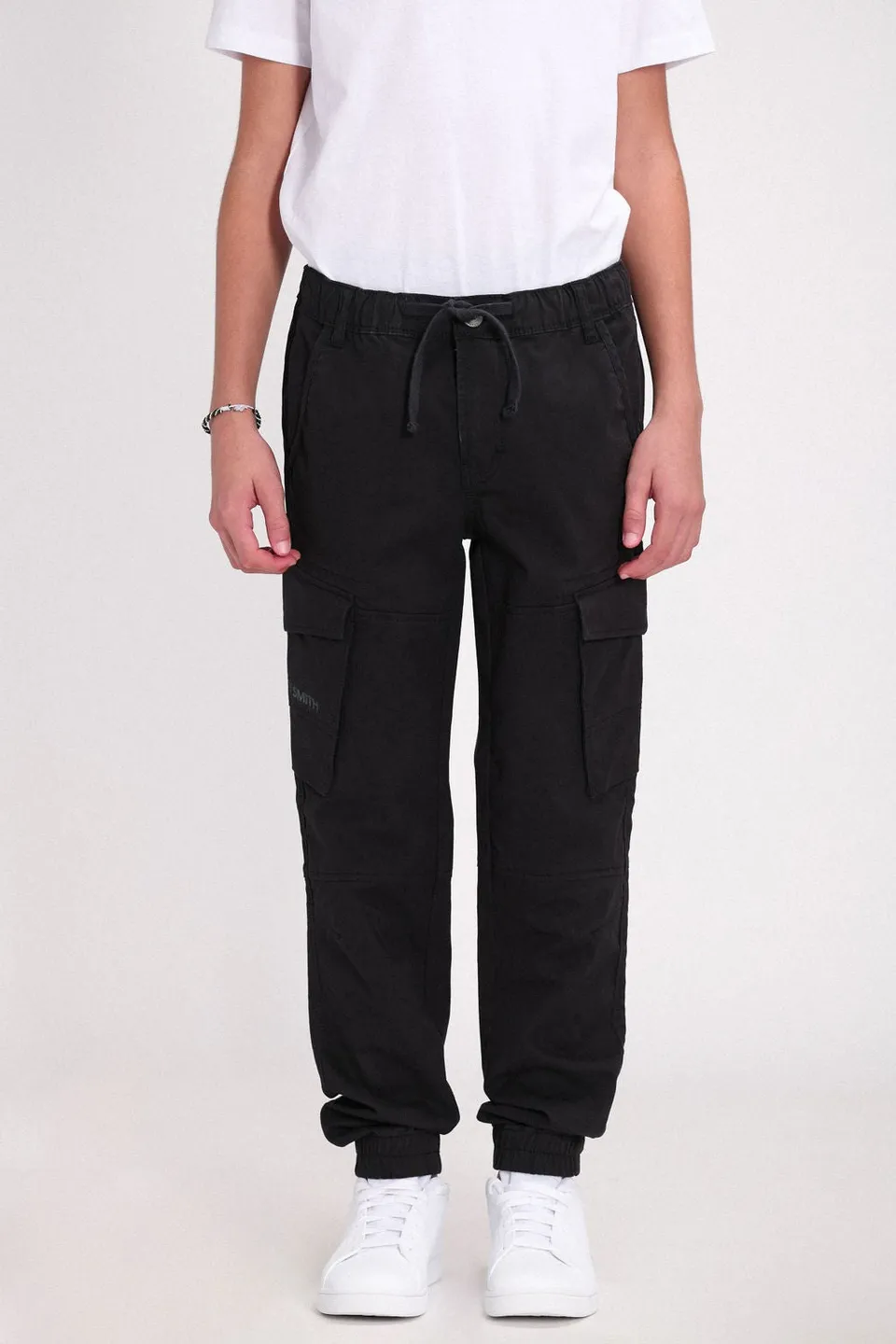 TEDDY SMITH P-MURRAY pantalon cargo garçon charbon stretch