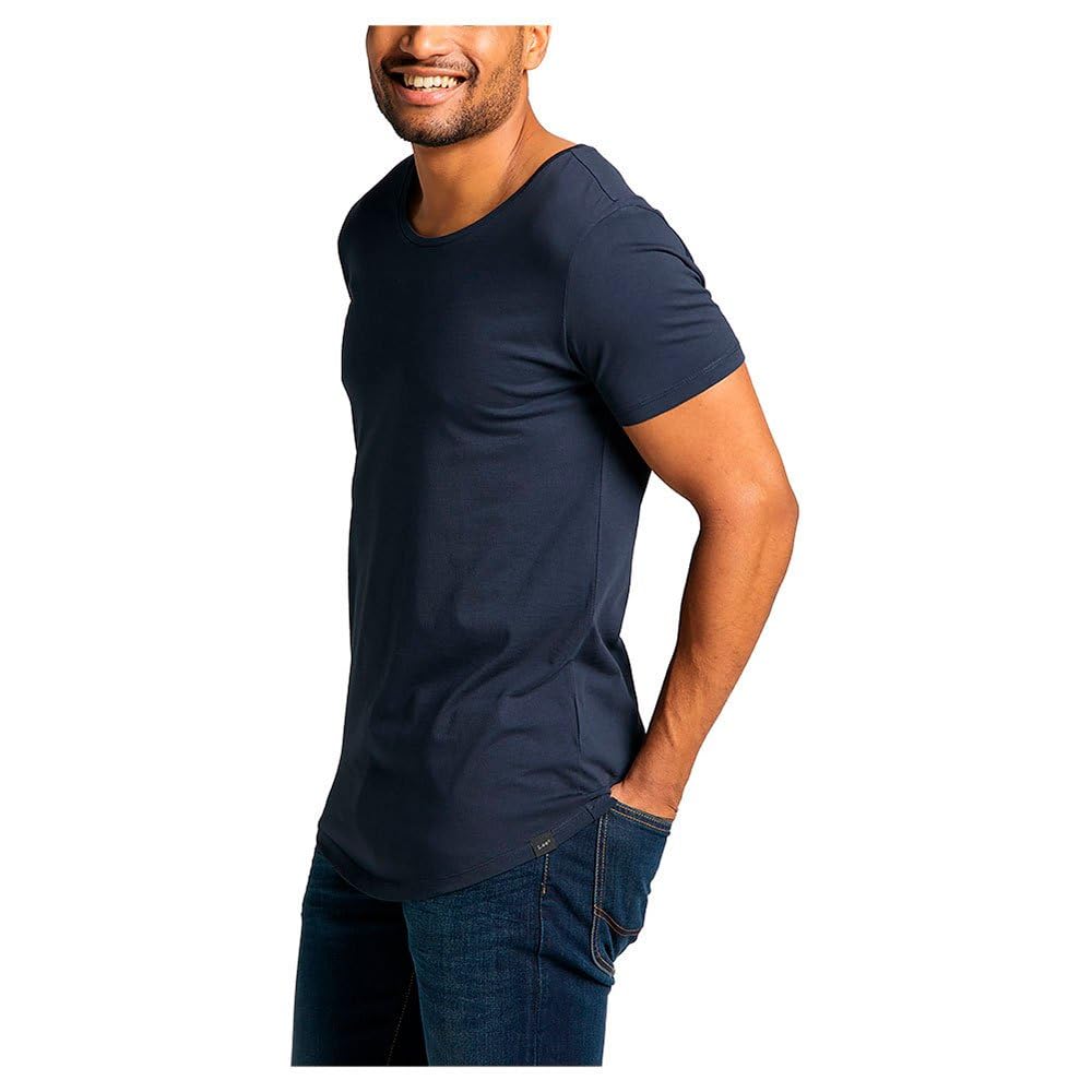 Lee Shaped Tee tee-shirt homme Sky Captain coton