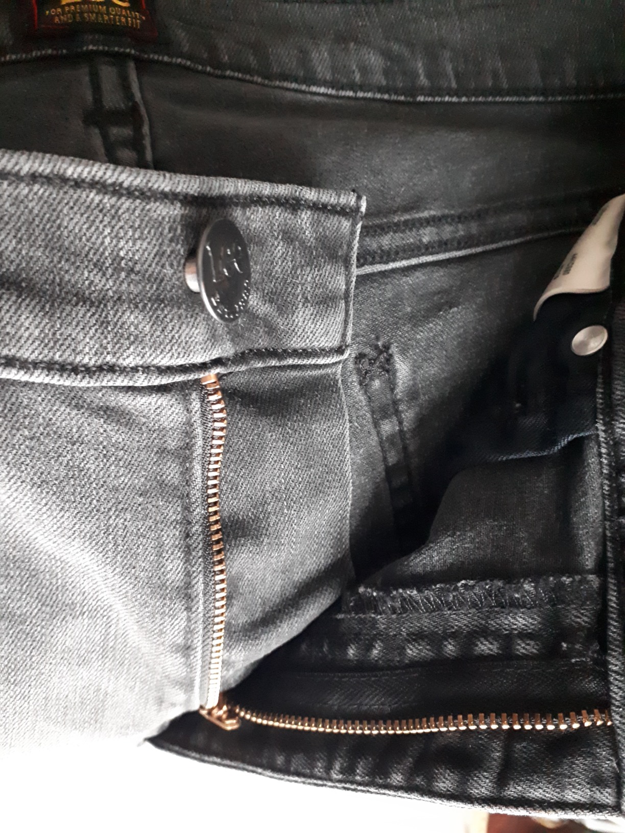 Lee Rider jean homme Rinse slim droit indigo