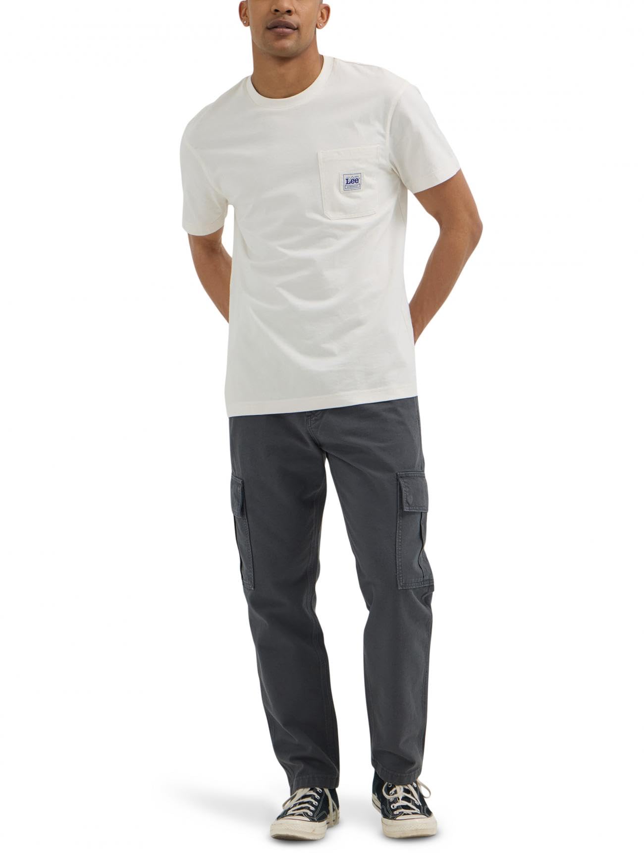 Lee Ww Pocket Tee t-shirt homme écru poche coton