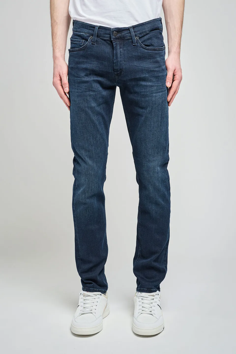 Teddy Smith Rock Dual Move L32 jean Blue Black stretch