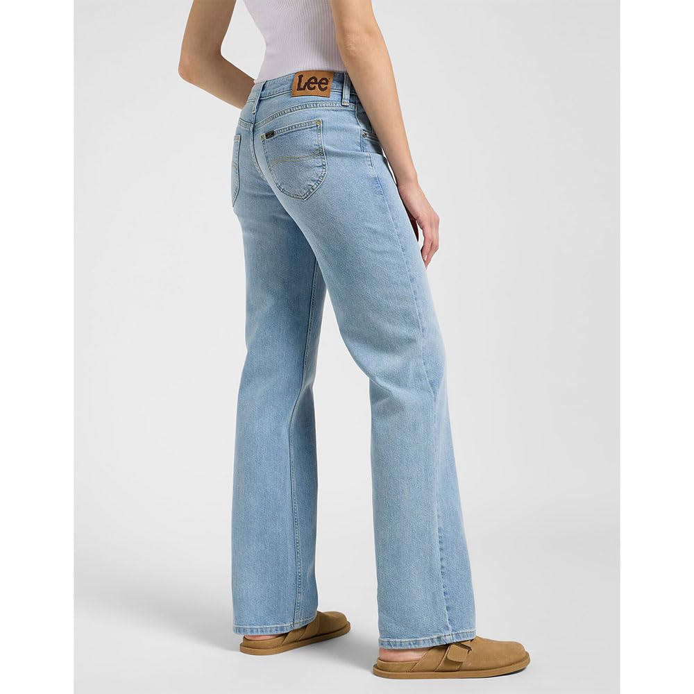 Lee Zoe jean femme droit taille basse No Foul stretch
