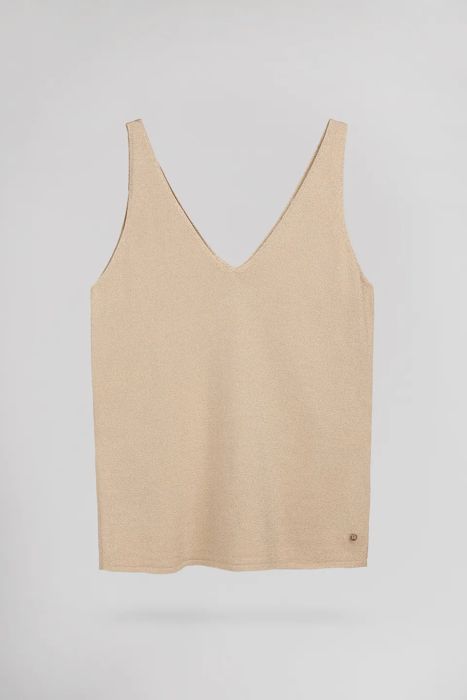 Teddy Smith D-Liza Grain de Sable debardeur femme lurex