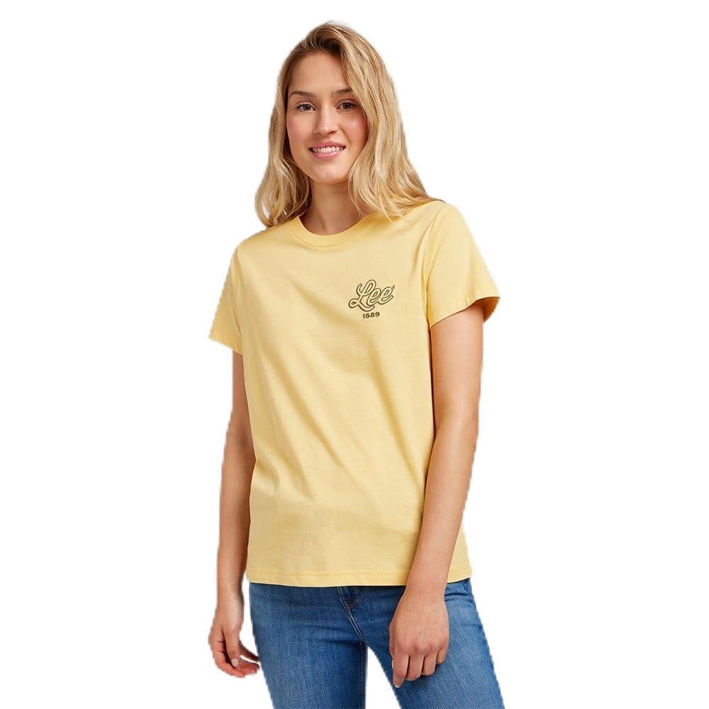 Lee Small Logo Tee t-shirt femme L col rond